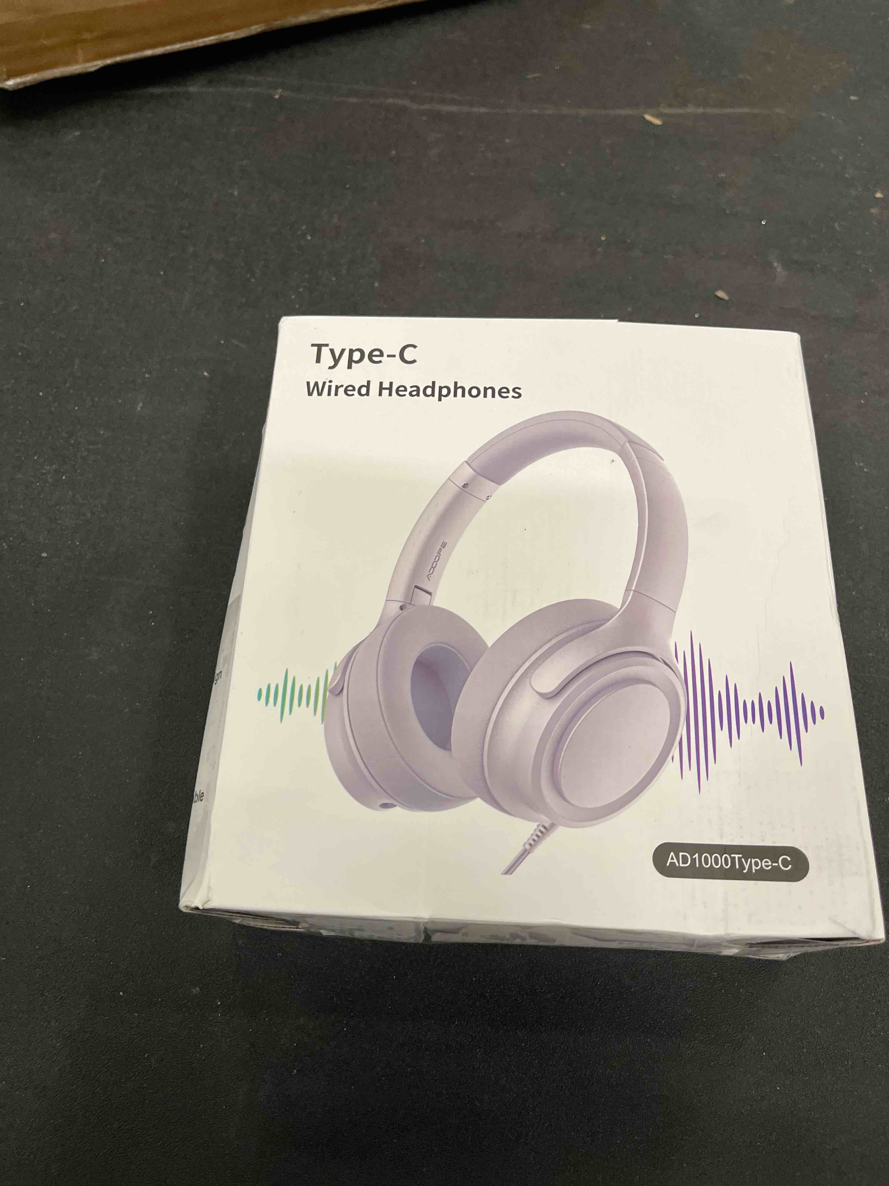 Condition photo showing Good Condition for Wired Over-Ear Headphones with USB C Connector, Hi-Fi Stereo Sound, Noise-Isolating Ear Cups, Comfortable Fit for USB C Devices (No Bag, Silver) Silver No Bag