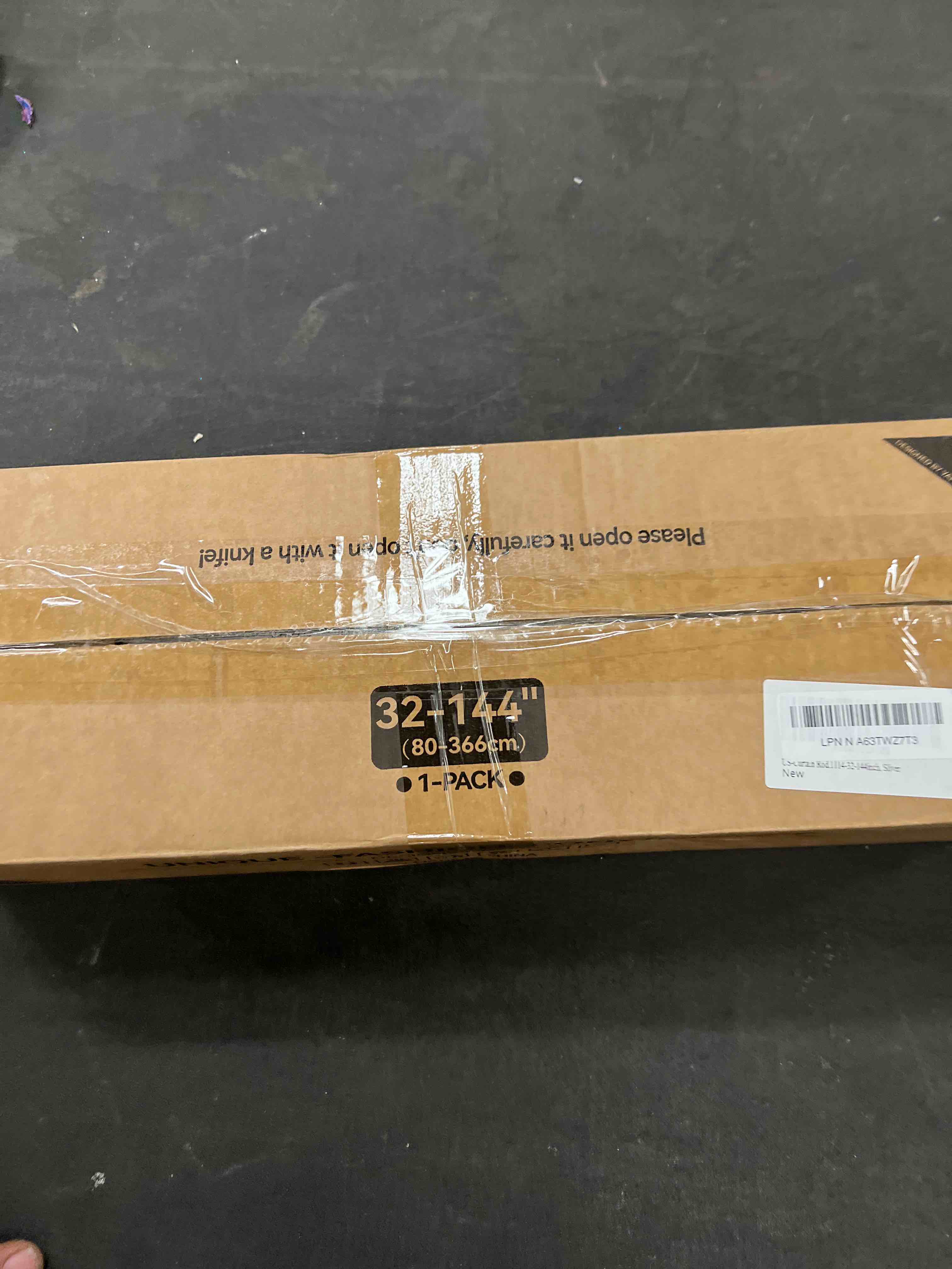 Condition photo showing Good Condition for YaFex Curtain Rods 32-144 Inch, Heavy Duty 1 Inch Adjustable Curtain Rod for Windows, Silver Extra Long Window Treatment Rods, Modern Design, Easy Installation 32" to 144" Silver