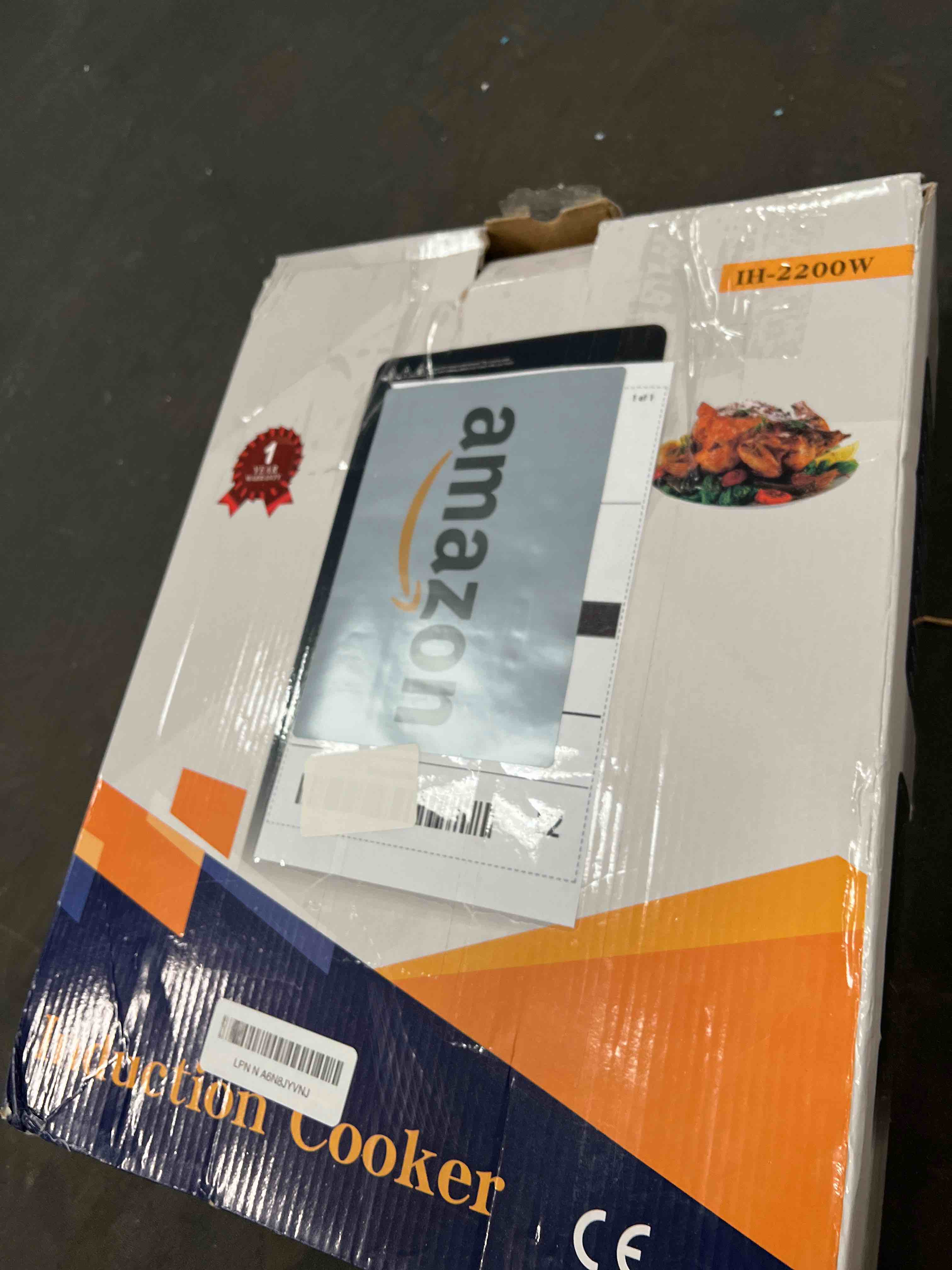 Condition photo showing Good Condition for Portable Induction Cooktop, Countertop Burner with Multi-Function, 2200w Electric Stove with Easy Clean Glass, 8 Modes Sensor Touch Cooker (GU3)