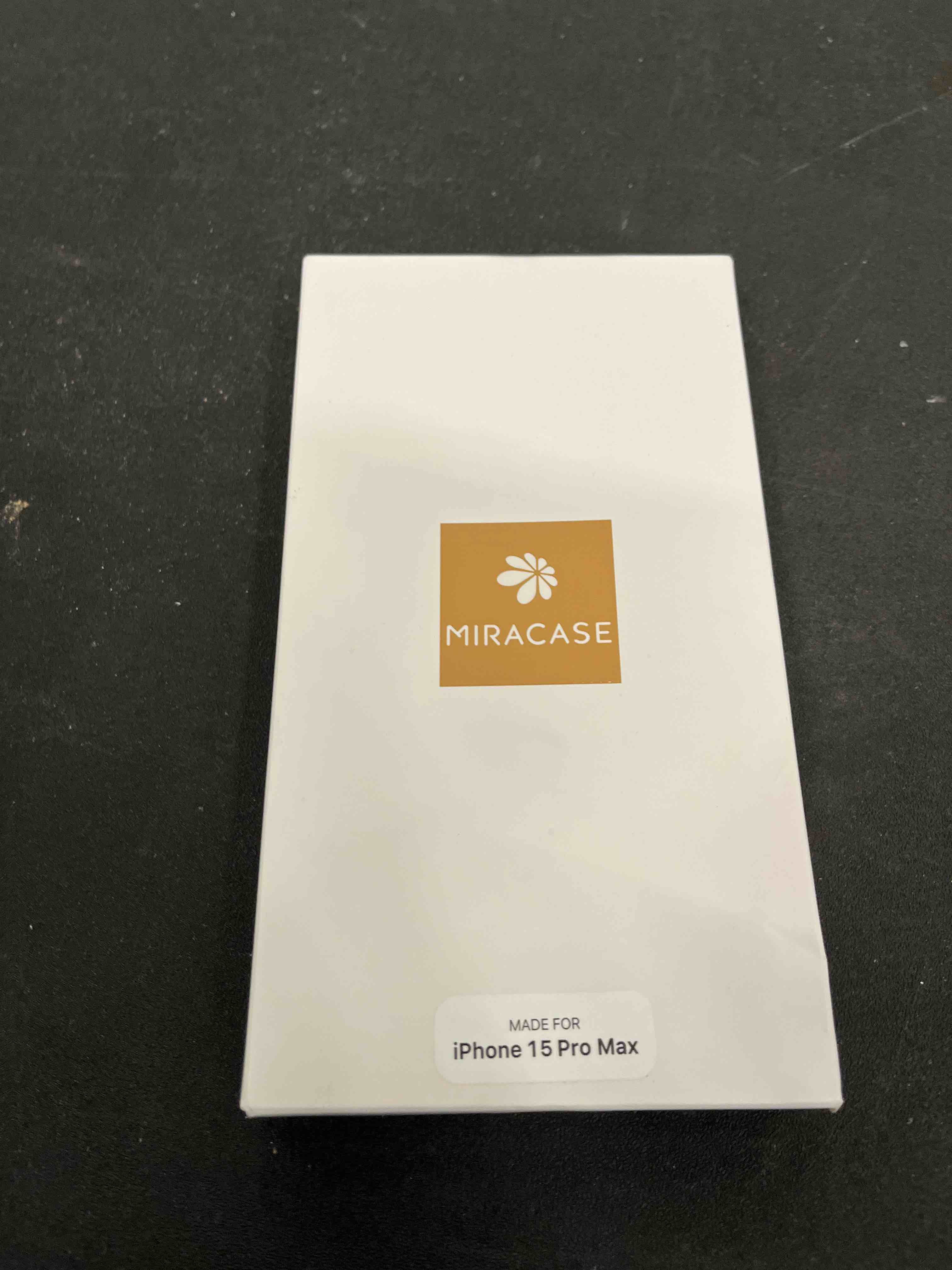 Condition photo showing Good Condition for Miracase Magnetic for iPhone 15 Pro Max Case 6.7 inch (Compatible with MagSafe)?with 2X Screen Protectors?Military-Grade Protection, Anti-Fingerprint Translucent Matte Phone Cover, Dark Purple iPhone 15 Pro Max Dark Purple