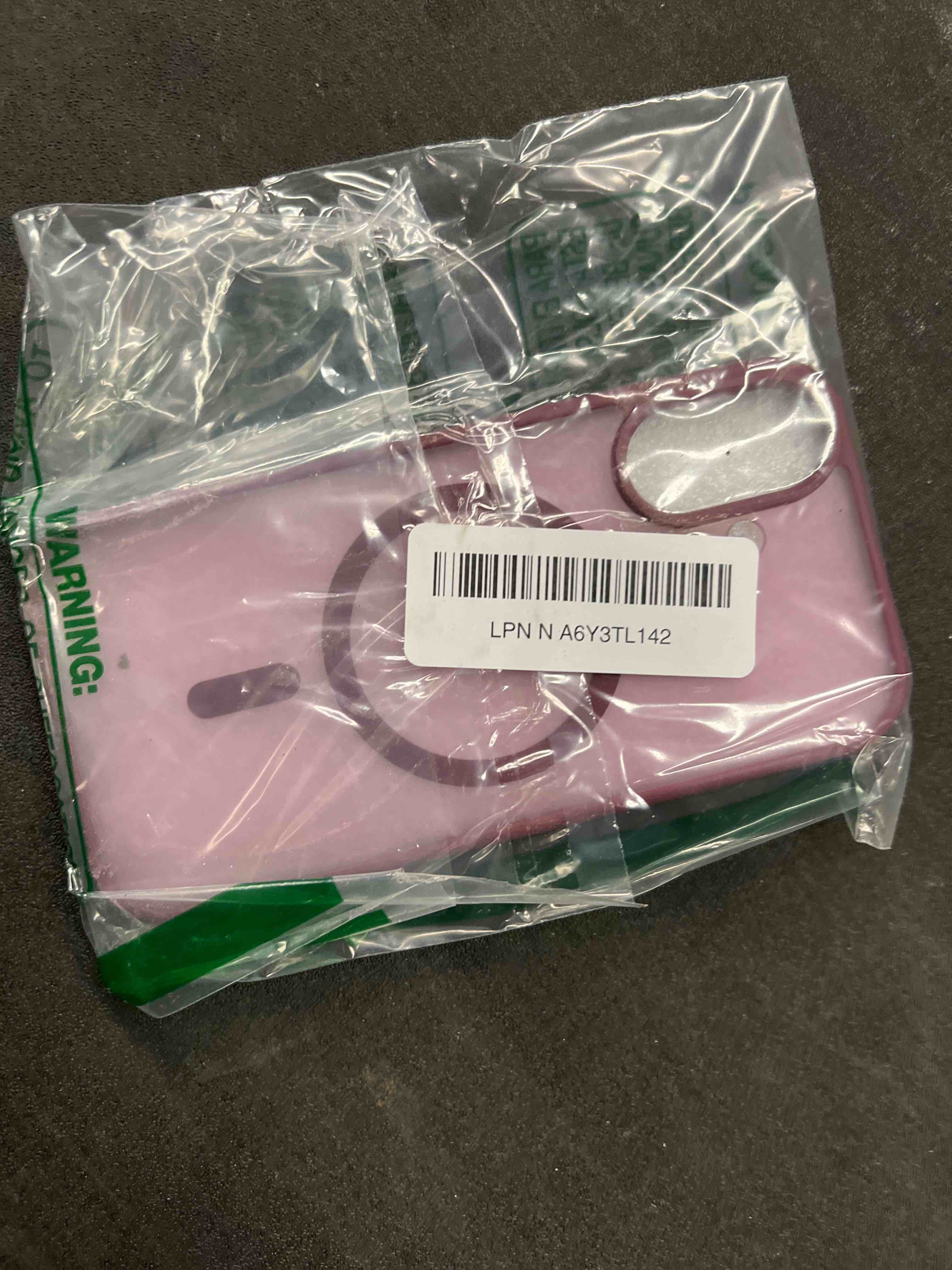 Condition photo showing Good Condition for SUPFINE Magnetic for iPhone 17 Case (Compatible with MagSafe)(Military Grade Drop Protection) Translucent Matte Shockproof with Anti-Fingerprint Phone Cover 2025,Wine Red Wine Red iPhone 17