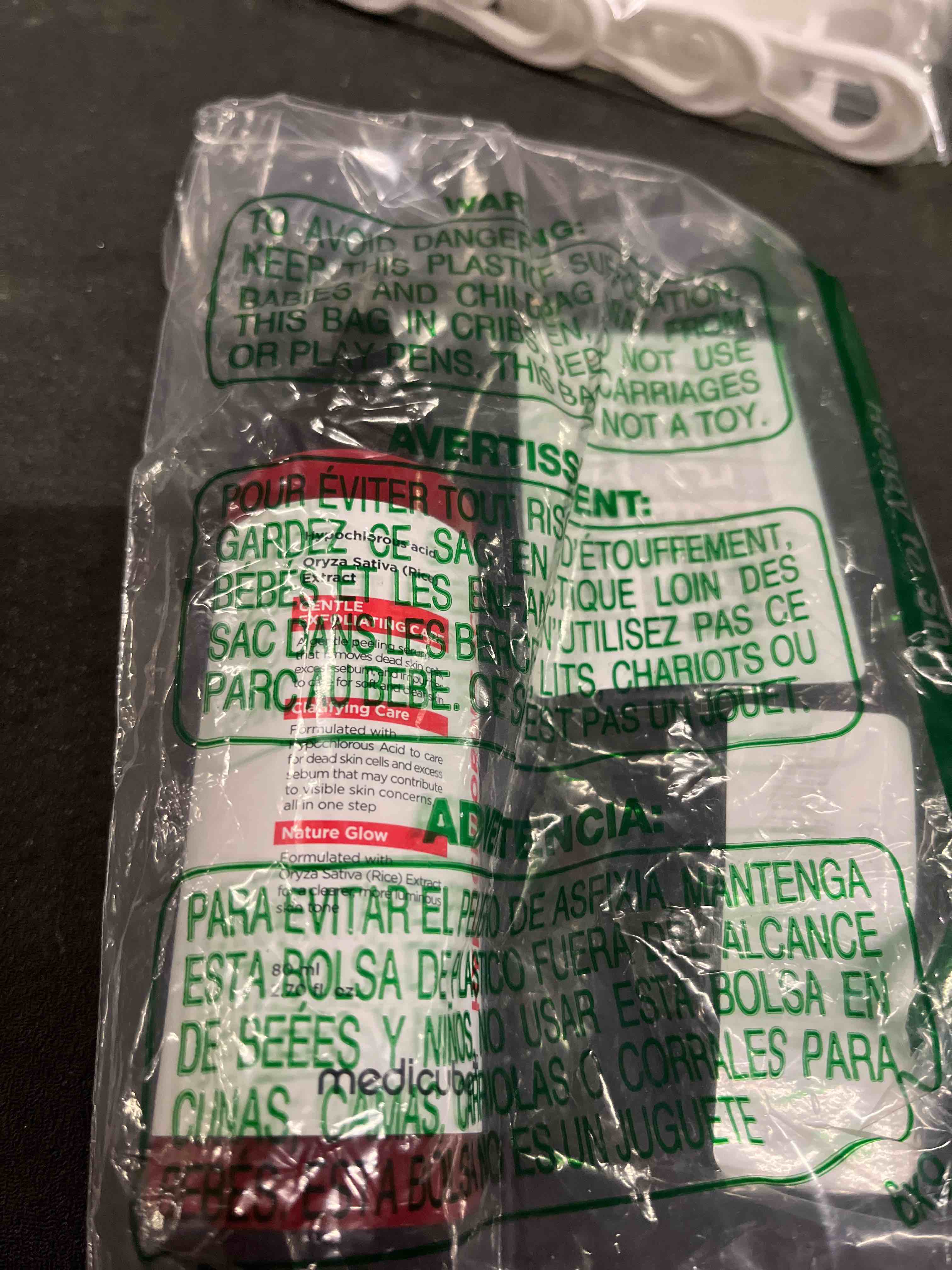 Condition photo showing Good Condition for medicube Peel Shot with Hypochlorous Acid | Gentle Exfoliating Serum for Dead Skin Cells & Pores, Bl