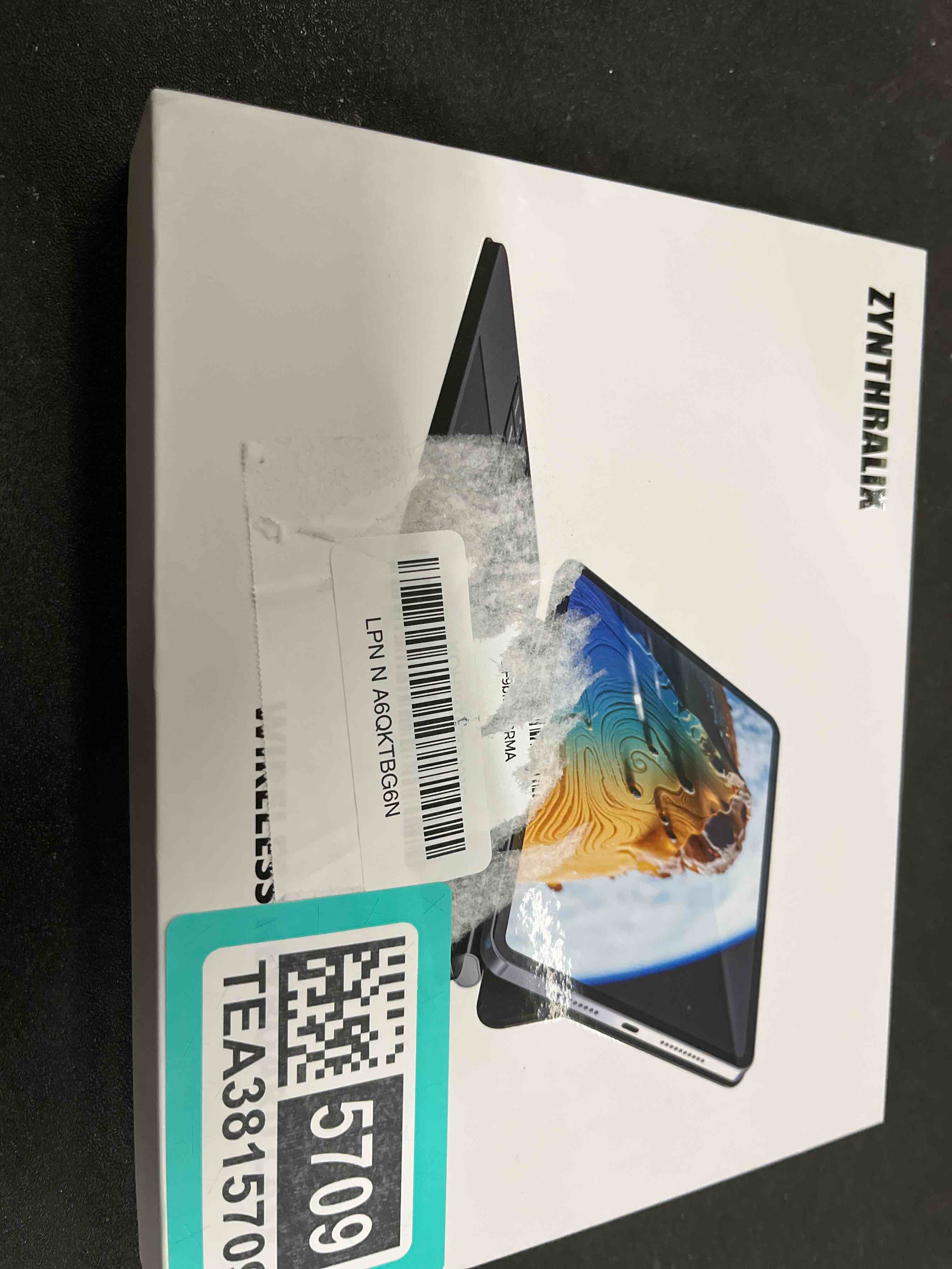 Condition photo showing Good Condition for ZYNTHRALIX for iPad mini 7 (A17 Pro, 2024) & Mini 6 (2021) Case with Keyboard, 11-Color Backlit with