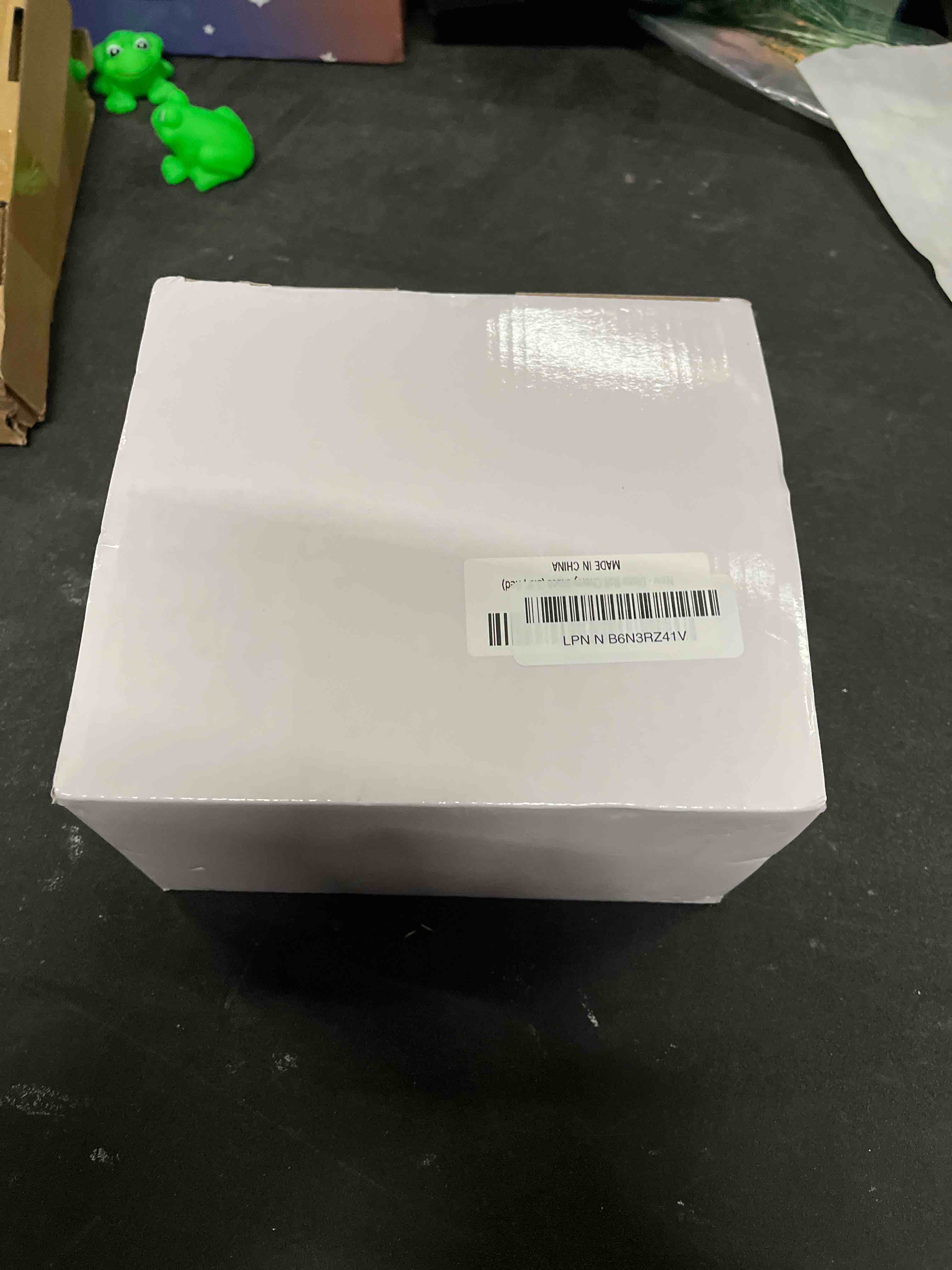 Condition photo showing Good Condition for Disco Ball Cherry Disco Mirror Ball Hanging Reflects Light for DJ Club Stage Bar Party Wedding Holiday Decoration Home Cherry Decor (3.9‘’, Red) 3.9‘’ Red