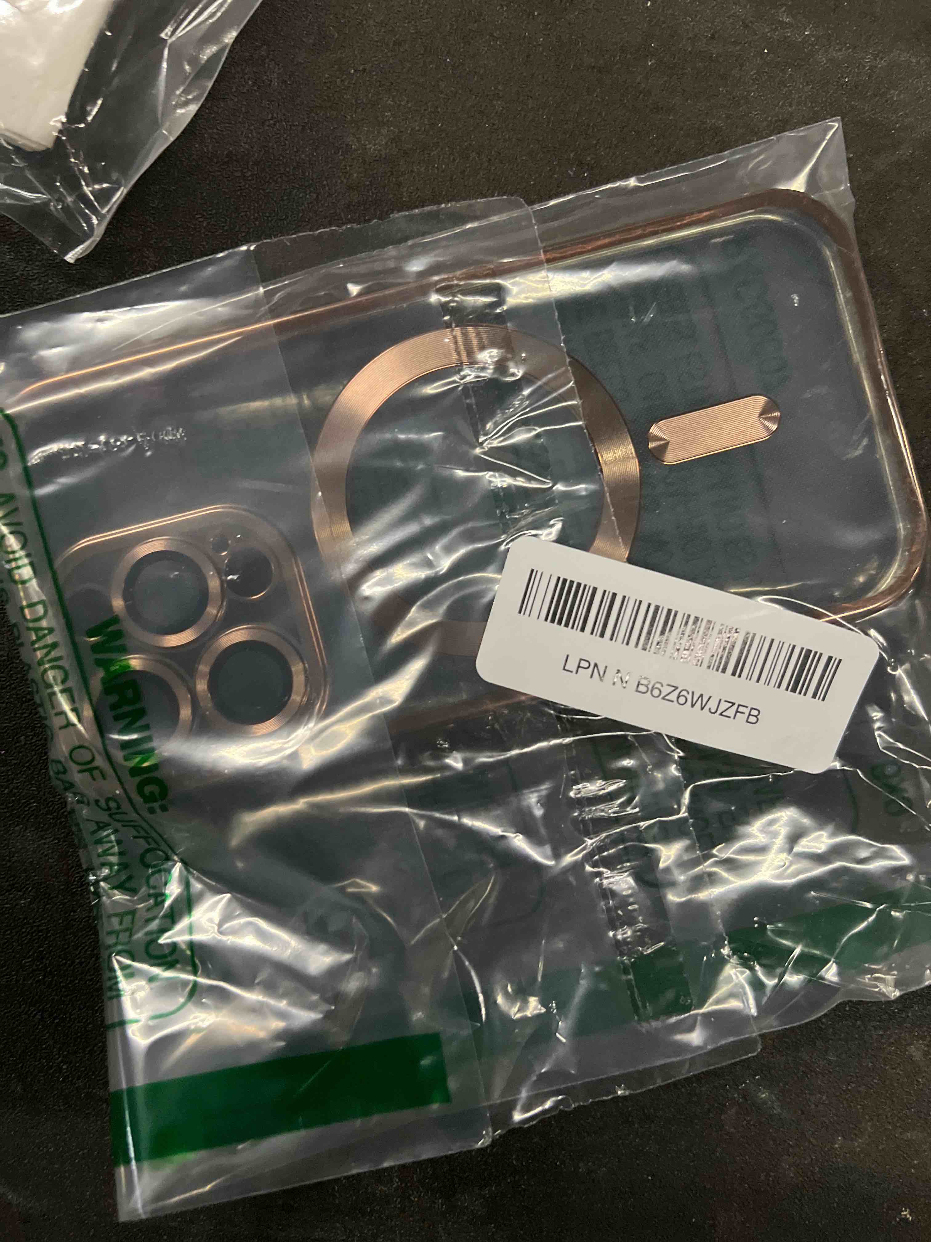 Hython Magnetic Clear for iPhone 16 Pro Case with Camera Lens Protector [Compatible with MagSafe] Lu