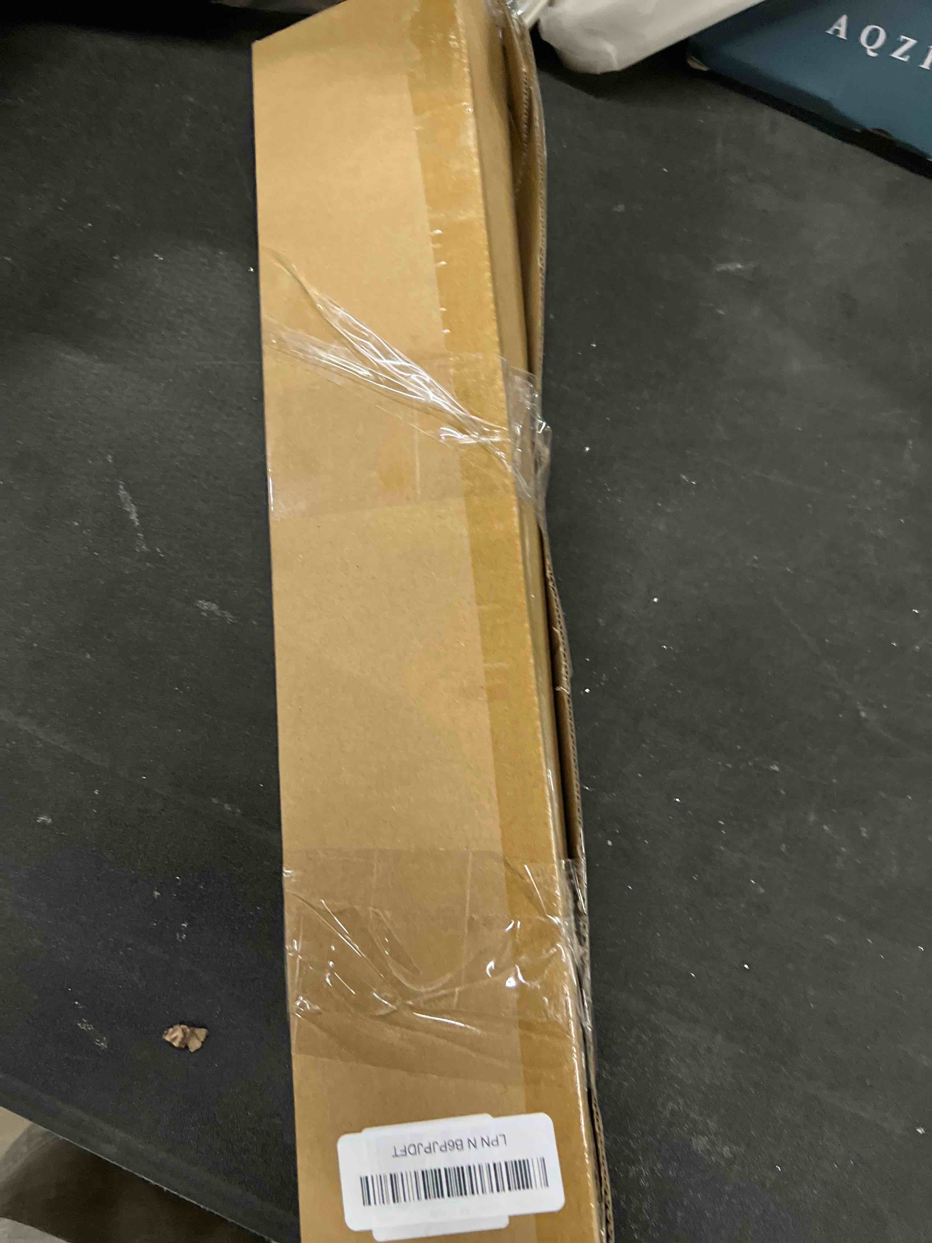 Condition photo showing Good Condition for Ausemku Shower Curtain Rod 32-80 Inch Adjustable - 1 Inch Diameter Heavy Duty No drill Spring Tension Shower Rod, Non-Slip Rustproof Telescopic Rod for Bathroom, Black 32-80 Inches Black