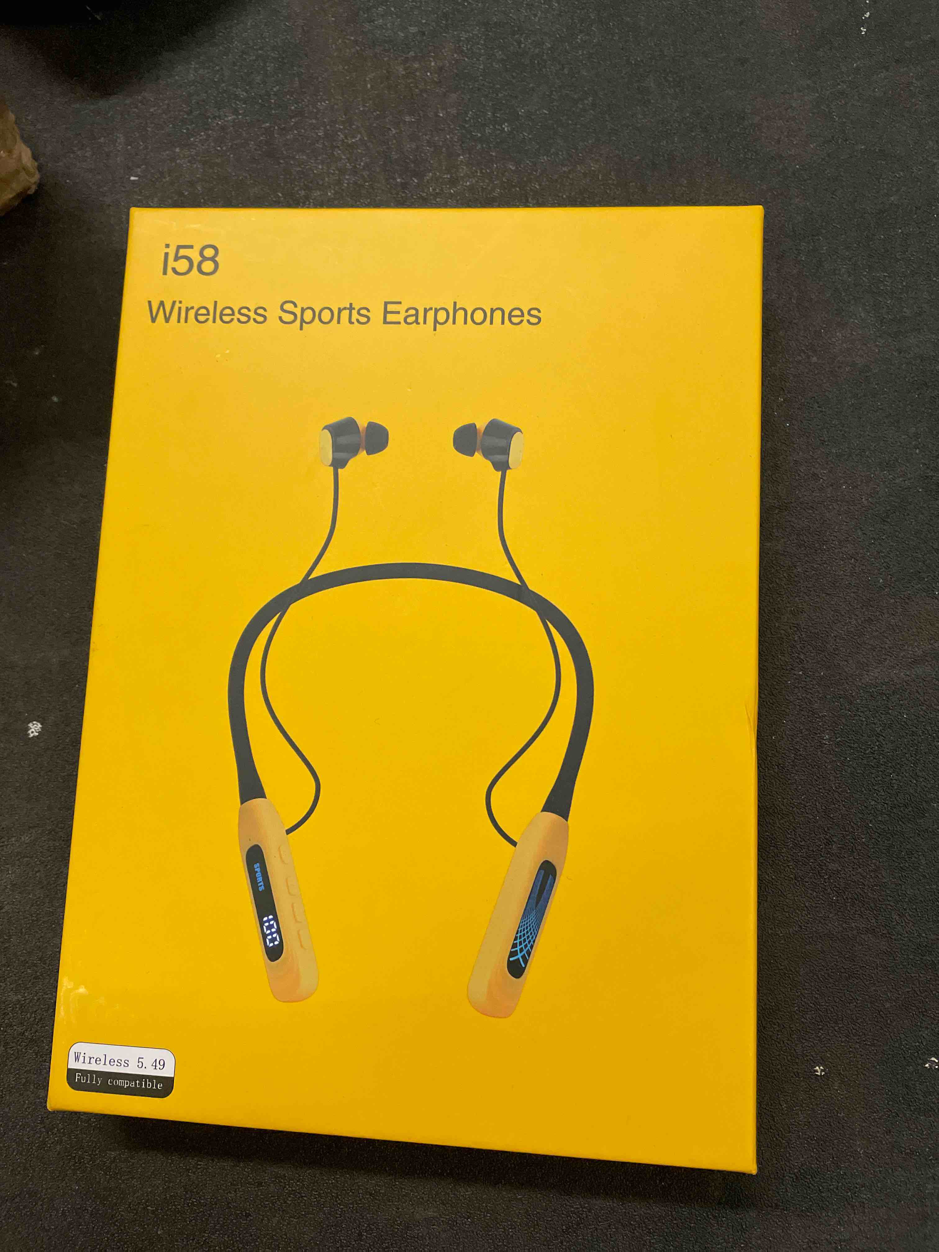 Condition photo showing Good Condition for Neckband Bluetooth Headphones, 1000H Extra Battery Life with Display Magnetic Earphones,Wireless Stereo Earbuds with Microphone, Waterproof in-Ear Headset for Sports/Workout/Office (Silver) Dark Silver