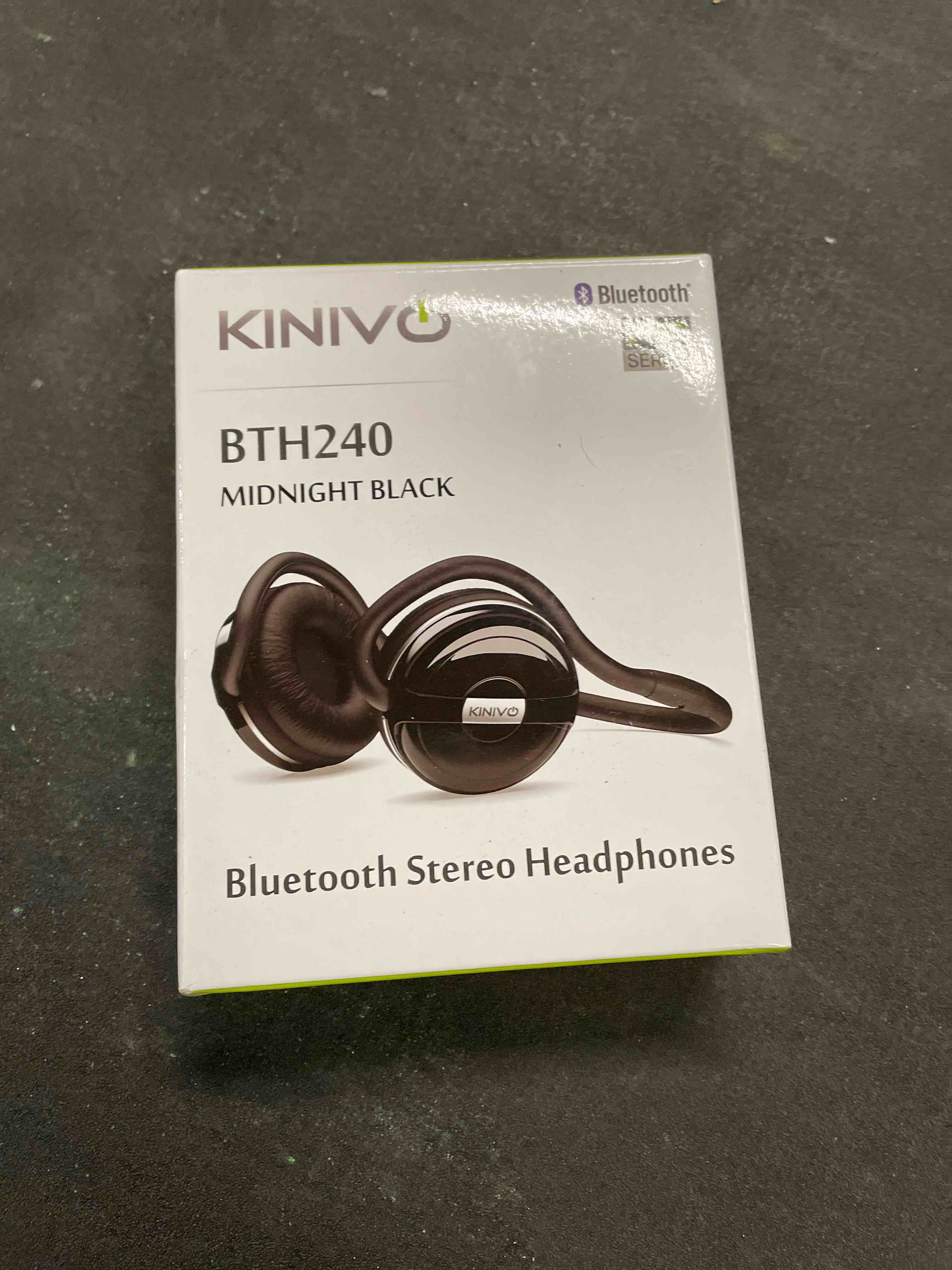 Condition photo showing Good Condition for Kinivo BTH240 PRO Bluetooth Wireless Headphones (On-Ear, HiFi Stereo Music, 30 Hours Playtime, Built-in Mic, Foldable Headset, Hands-Free Calling) BTH240-PRO