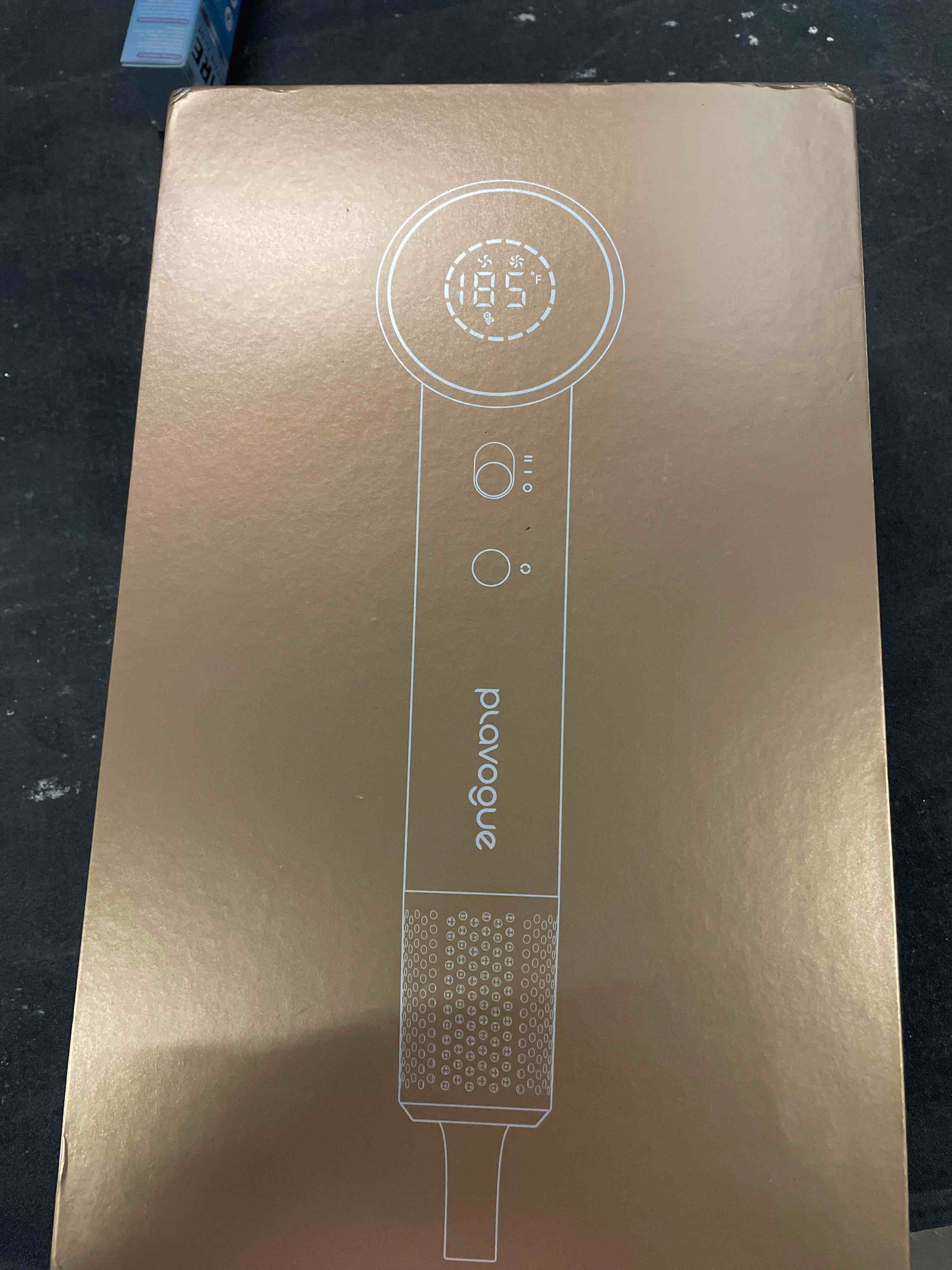 Condition photo showing Good Condition for PLAVOGUE Dual Voltage Travel Hair Dryer with Diffuser, High-Speed Ionic Blow Dryer for Women, Fast Drying, Low Noise, Lightweight, No Heat Damage, European Travel 110V-120V/220V-240V (Grey)