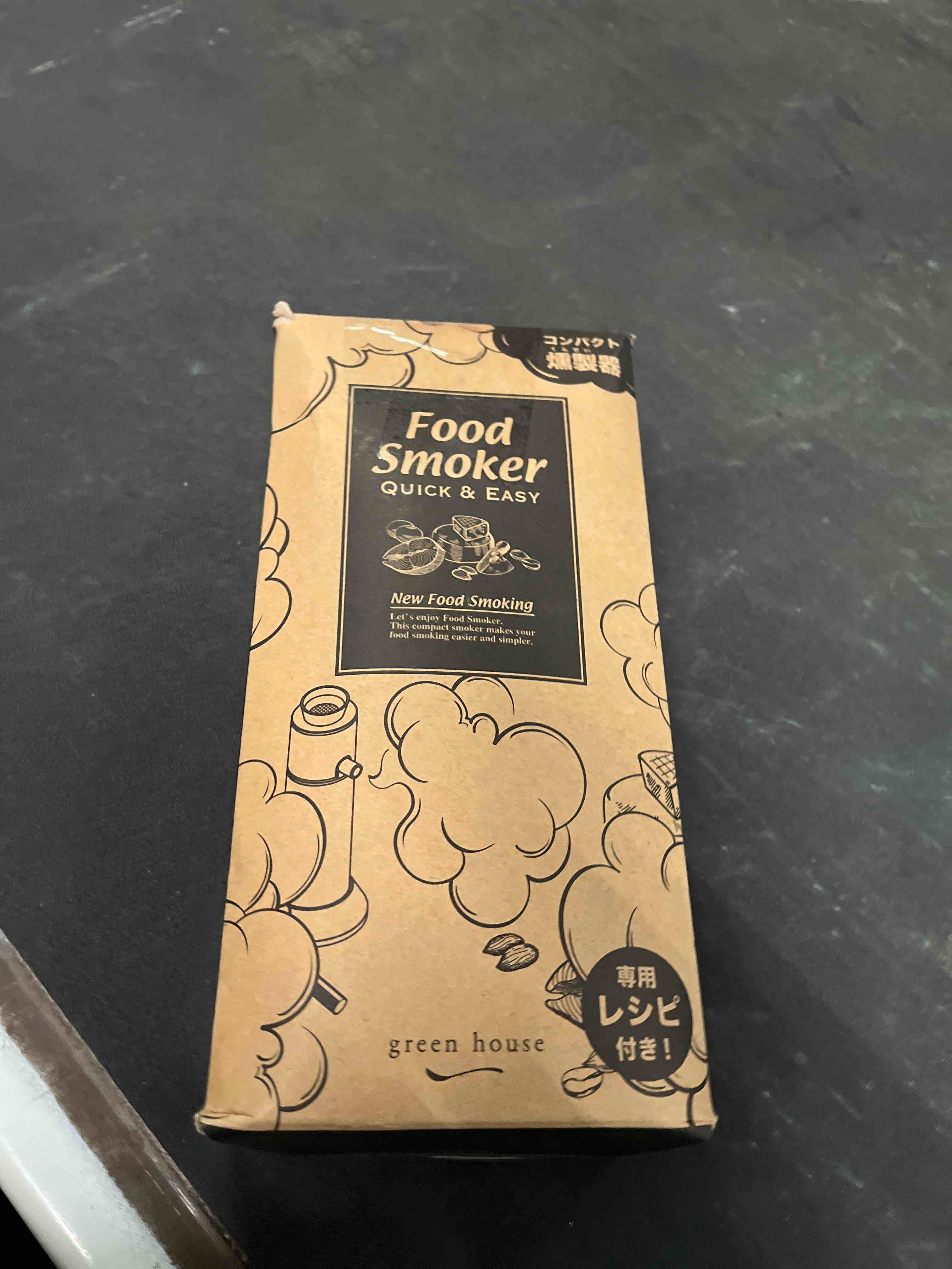 Condition photo showing Good Condition for GREENHOUSE PORTABLE FOOD SMOKER. SMOKING GUN MINI-Compact size for outdoor & at home. Add strong smoky flavor to cocktail, turkey, cheese etc. Recommend as awesome gift for smoker food lovers.
