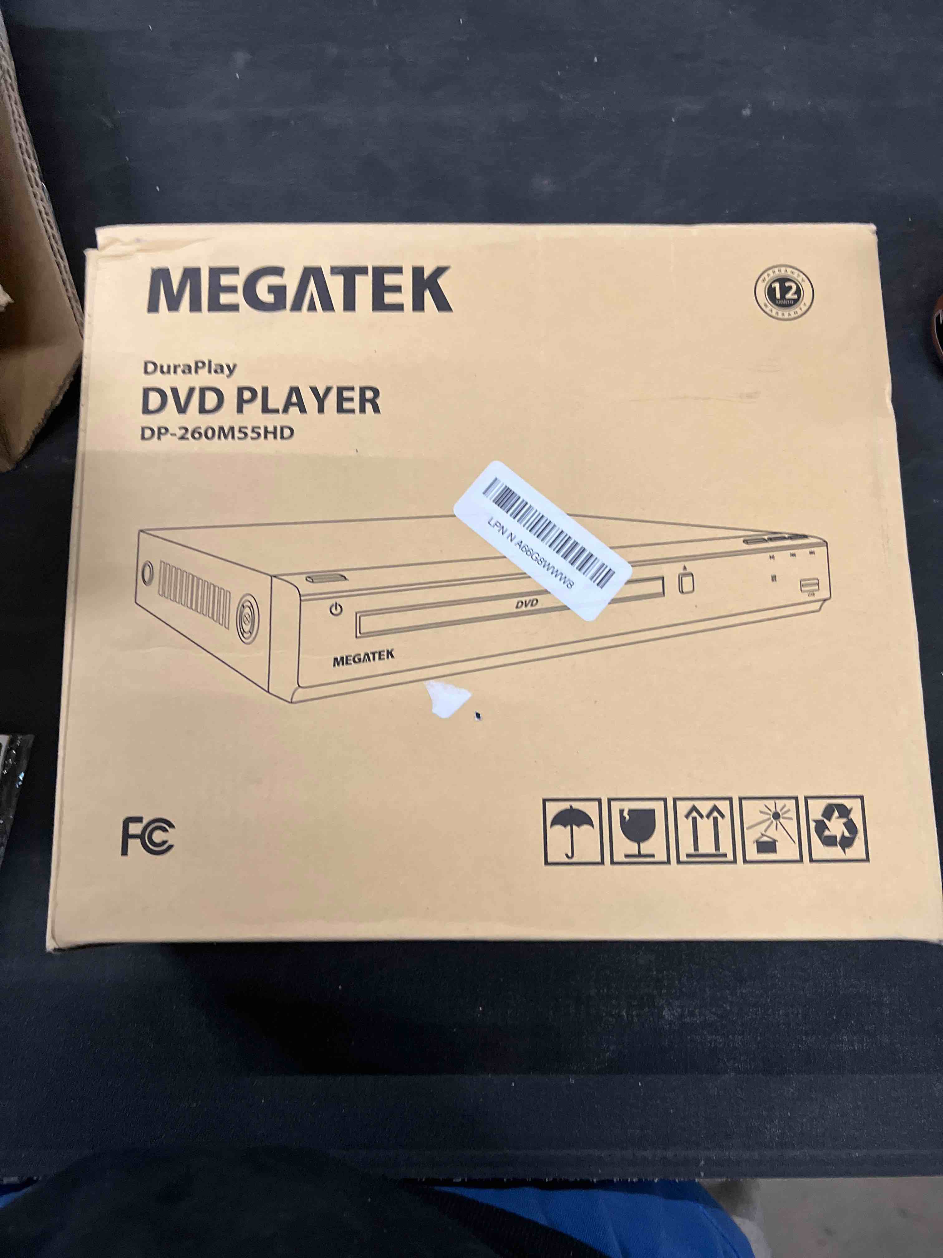 Condition photo showing Good Condition for MEGATEK Region-Free HDMI DVD Player for TV, Compact CD/DVD Player for Smart TV, USB Port, Plays All Region DVDs & Multi Formats, Metal Housing, HDMI/RCA Cables & Remote Included
