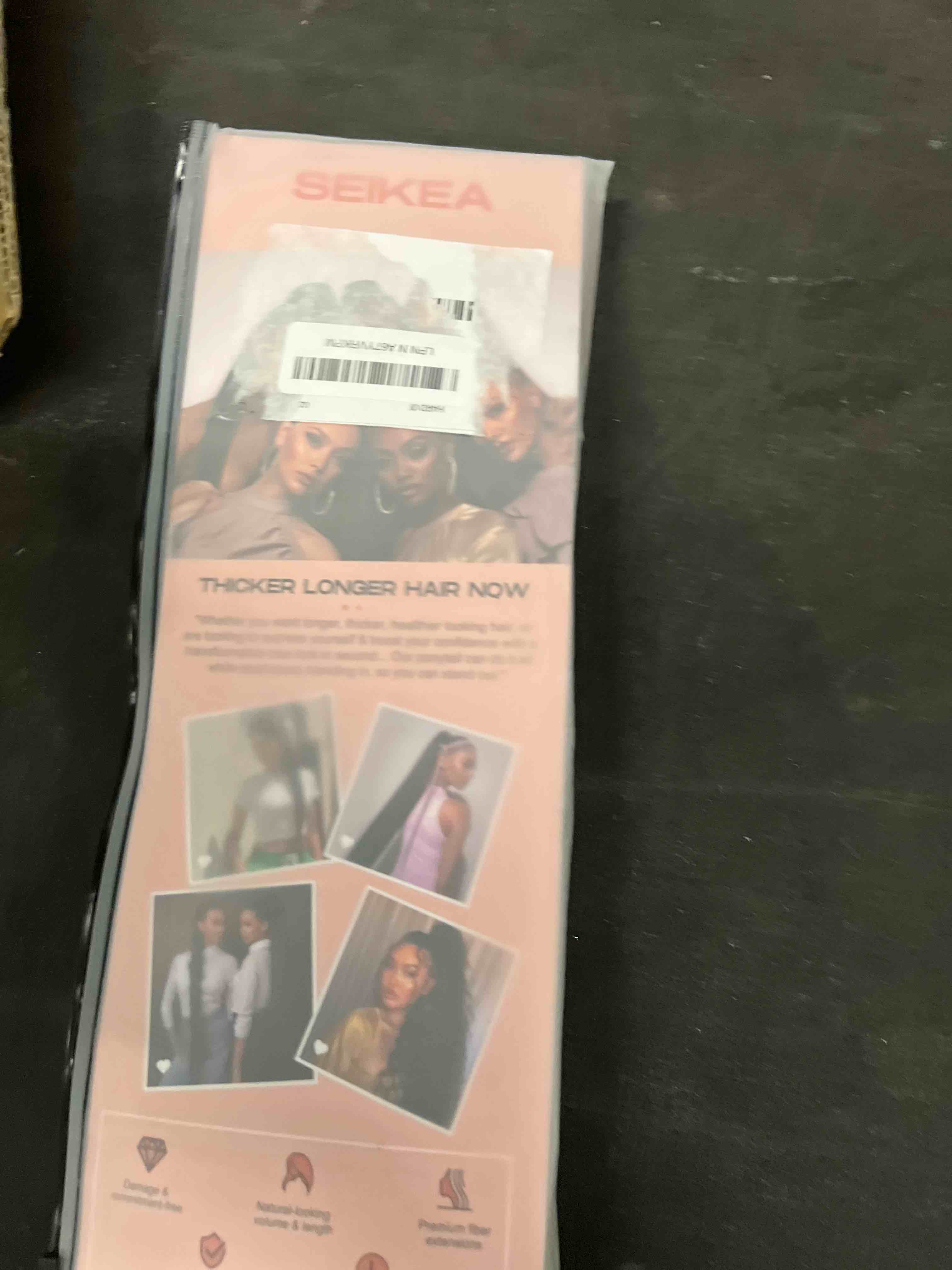 Condition photo showing Good Condition for SEIKEA Cheer Ponytail Hair Piece, 16" Ash Blonde Straight Cheerleader Hairpiece Ponytail Extension for Cheerleader Competition, Dance