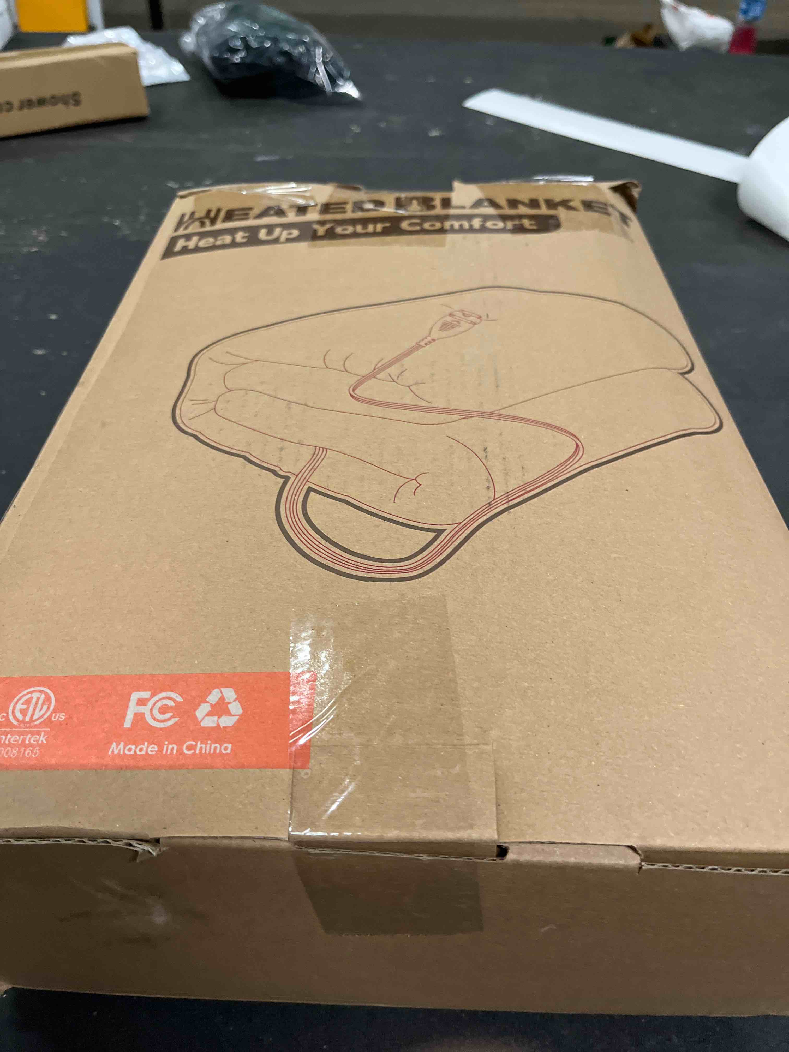 Condition photo showing Good Condition for Electric Heated Blanket Full Size 72x84 Inch - Super Soft Flannel Warm Blanket with10 Heat Settings, 1-12H Auto Shut Off Timer - Machine Washable - Charcoal Gray 01-charcoal Gray 72"x84"(Full Size)