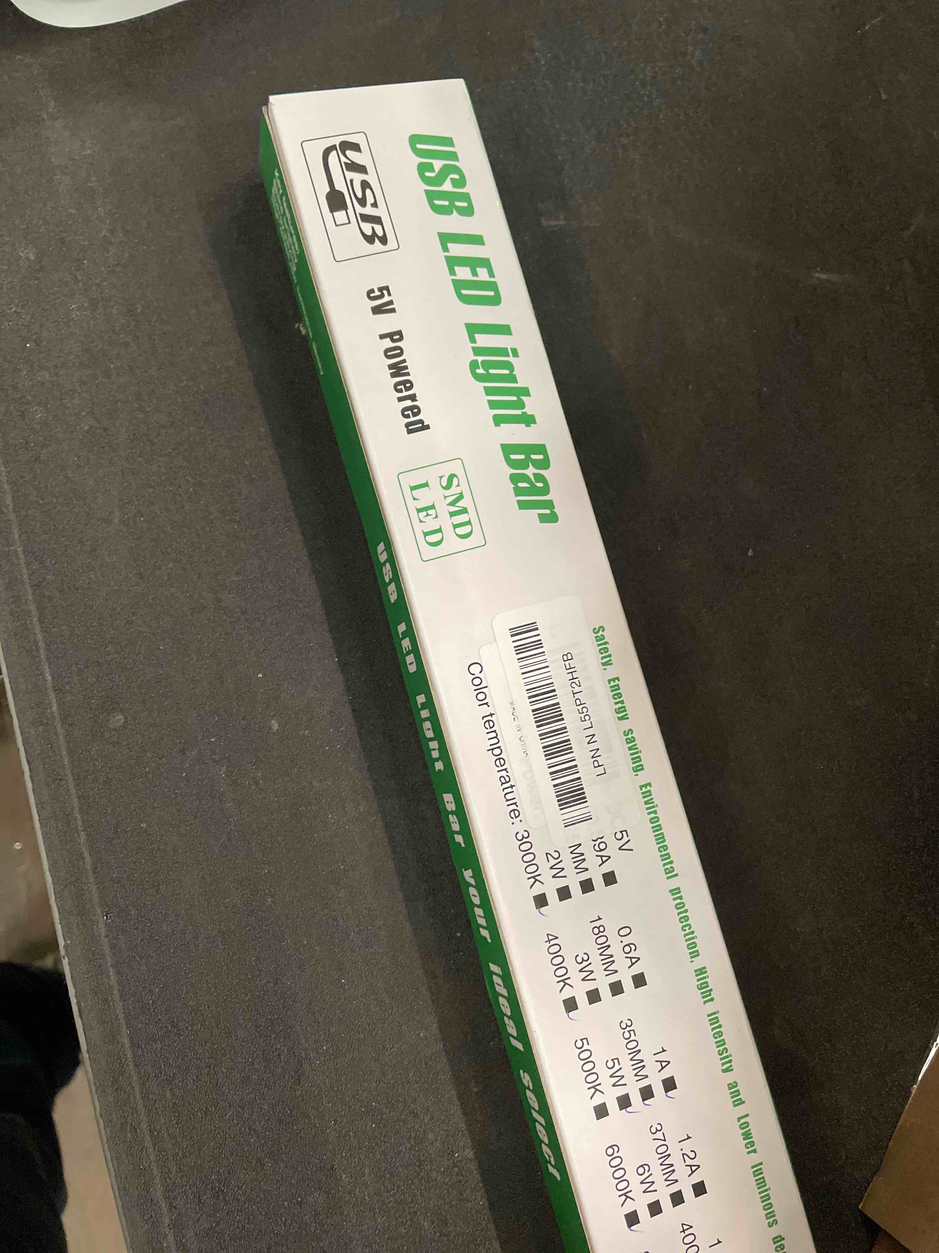 Condition photo showing Good Condition for luluan Dimmable Under Cabinet Lighting, 3 Color Temperature Portable USB Reading Strips Craft Light 