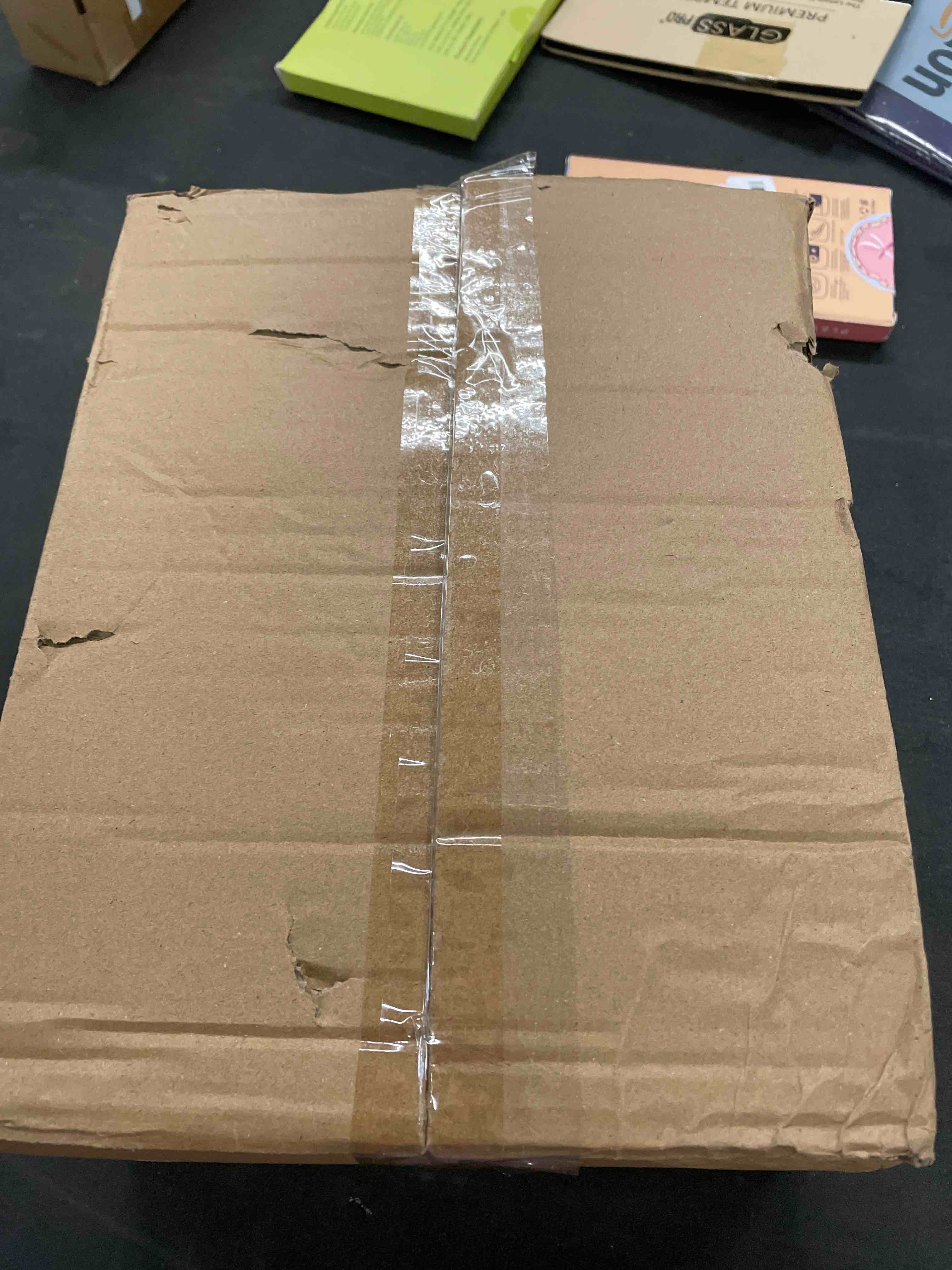 Condition photo showing Good Condition for 25 Pack Baby Pink Hearts Cardboard Shipping Boxes, 7.2 x 5.2 x 2 inch Corrugated Cardboard Recyclable Literature Mailer Box for Packaging Mailing Storing Gifts Giving Products