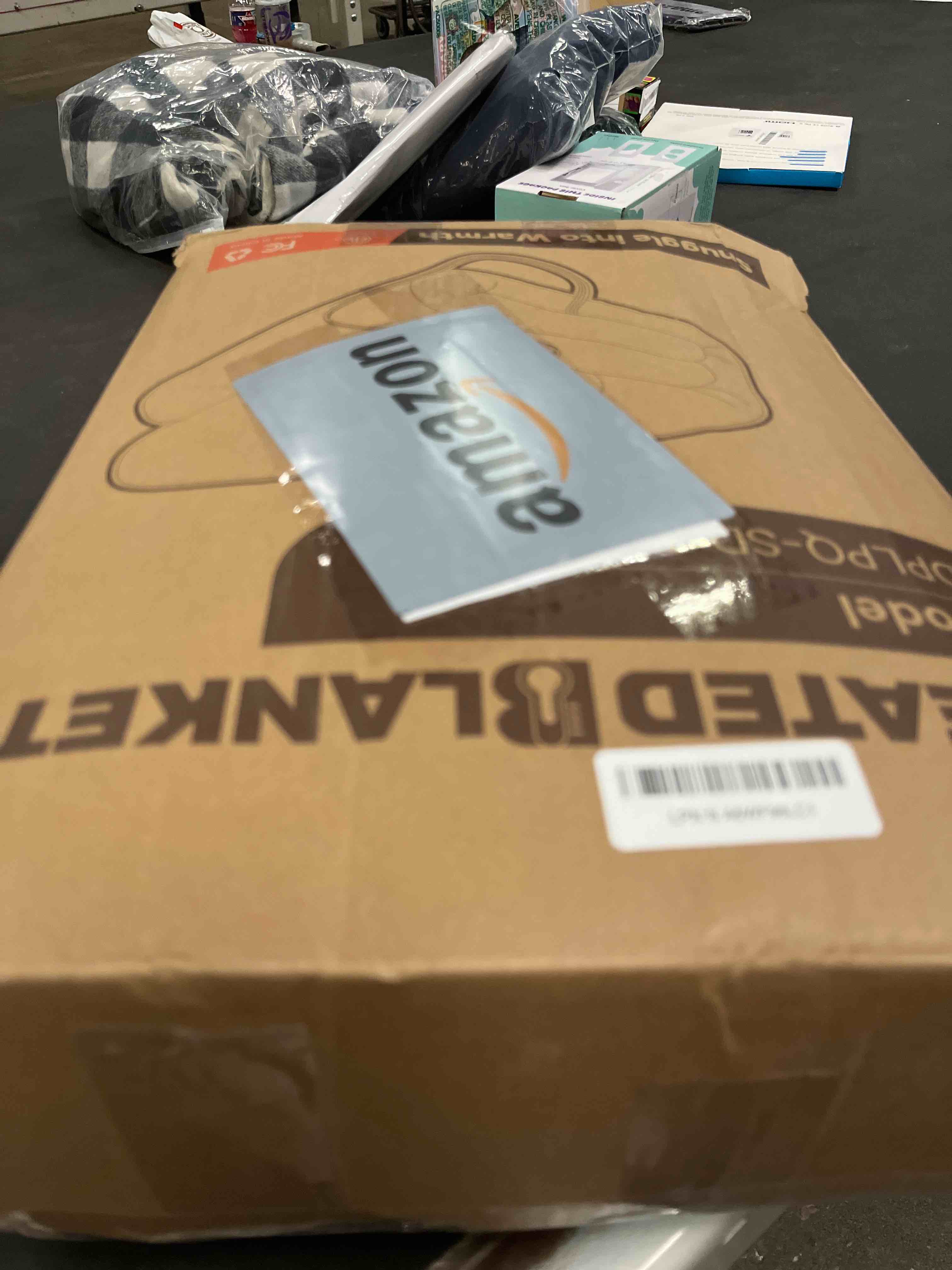 Condition photo showing Good Condition for Electric Heated Blanket Queen Size 84"x90", Dual-Sided Soft Flannel & Sherpa, LCD Display 10 Heat Settings with 1-12H Timer & Overnight Safe, Dual Controllers, Bed & Couch, Machine Washable, Dark Grey 01-dark Grey 84"x90"(Queen Size)