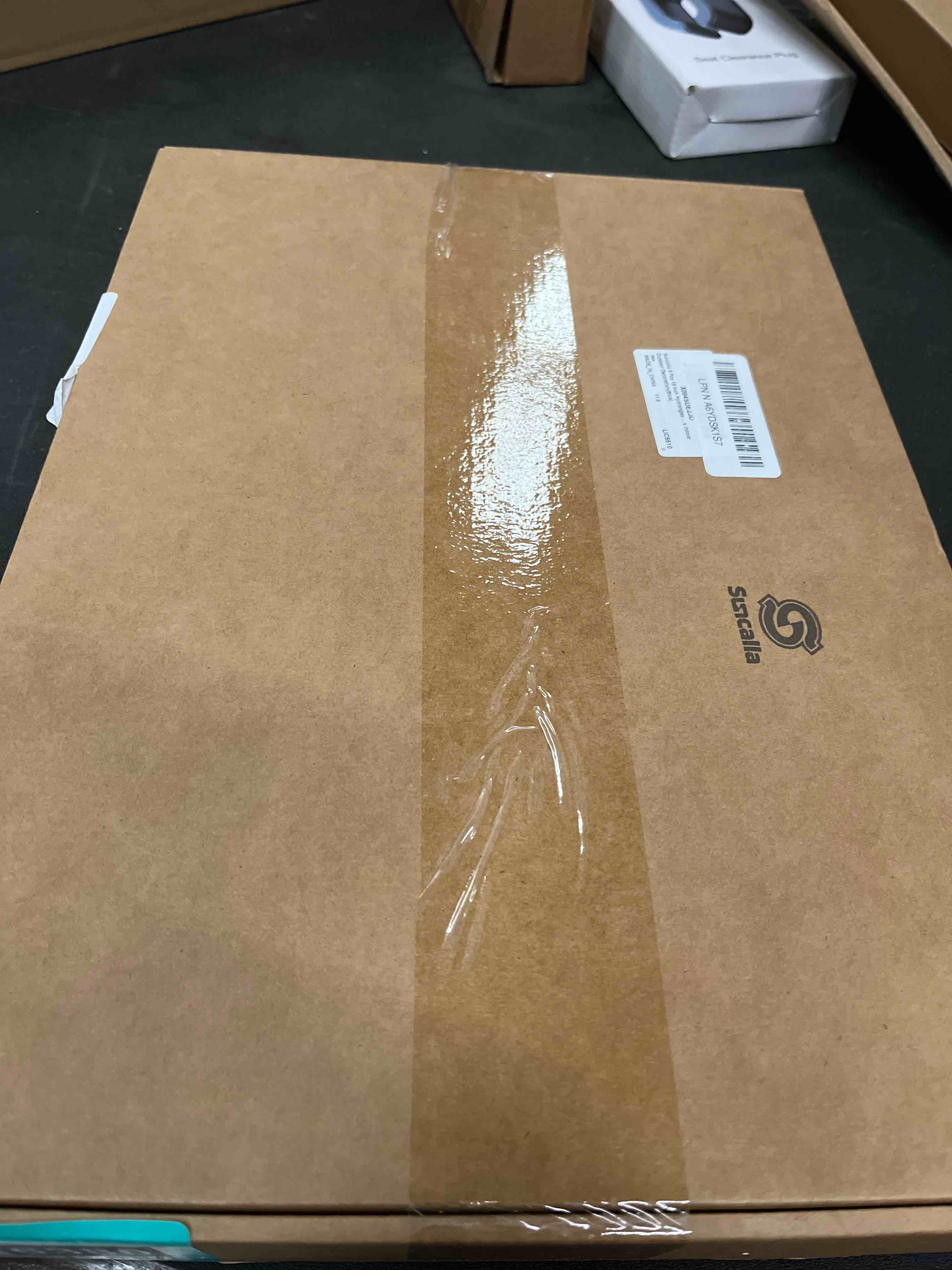 Condition photo showing Good Condition for Suncalla 8 Pcs Blue Hydrangea Artificial Flowers 18 Inch Valentines Faux Hydrangea Flowers with Stem