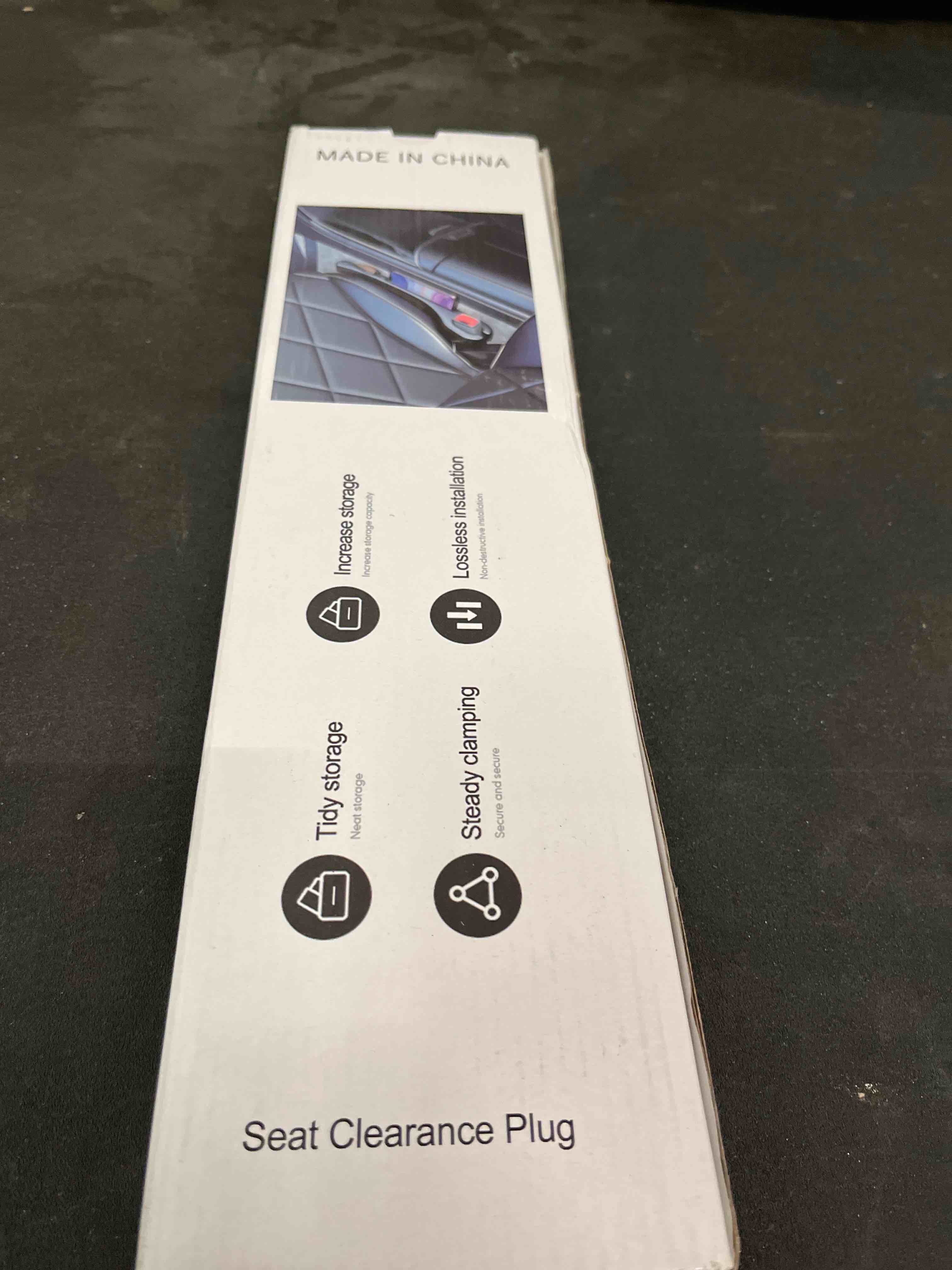 Condition photo showing Good Condition for 2PCS Car Seat Gap Filler Organizer with Phone Holder,[Upgrade Version] Car Seat Gap Organizer for Prevent Falling,Essential Car Accessories Car Side Seat Gap Filler (Brown)