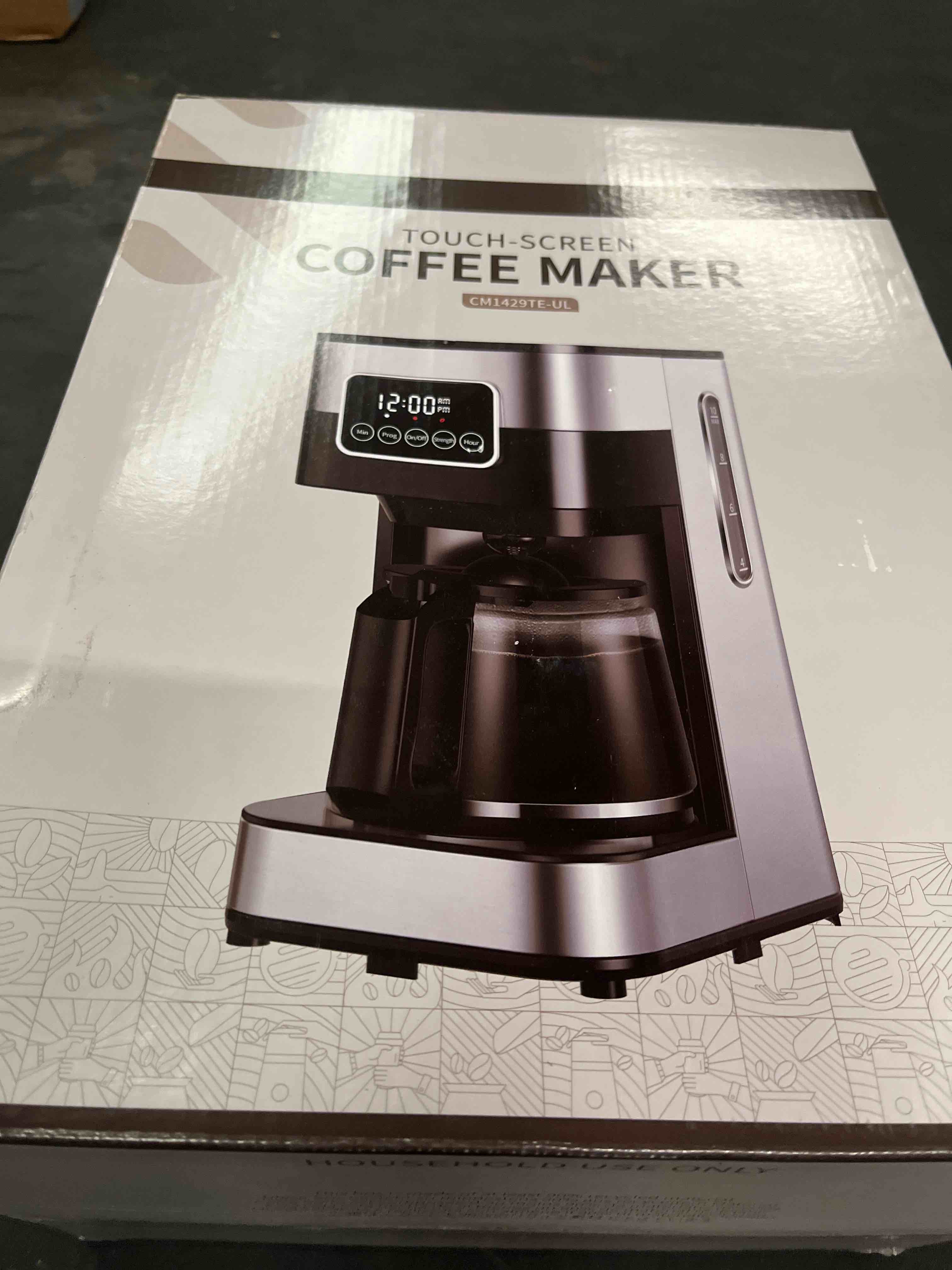 Condition photo showing Good Condition for SHARDOR 10-Cup Programmable Coffee Maker, Regular & Strong Brew Drip Coffee Machine for Home and Office, Auto Shut Off, Permanent Filter, Silver