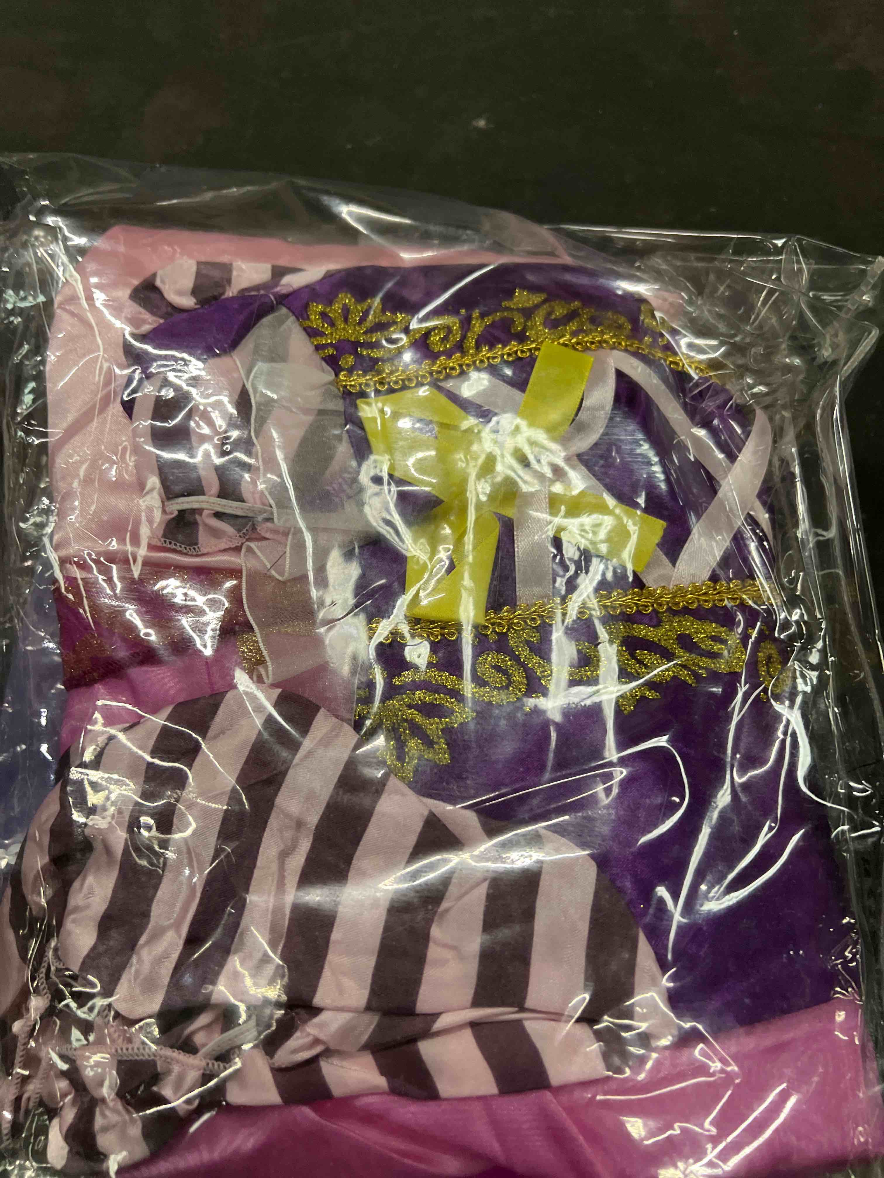 Condition photo showing Good Condition for Topney Girls' Princess Rapunzel Costume with Rapunzel Accessories for Birthday Halloween Dress Up 6-