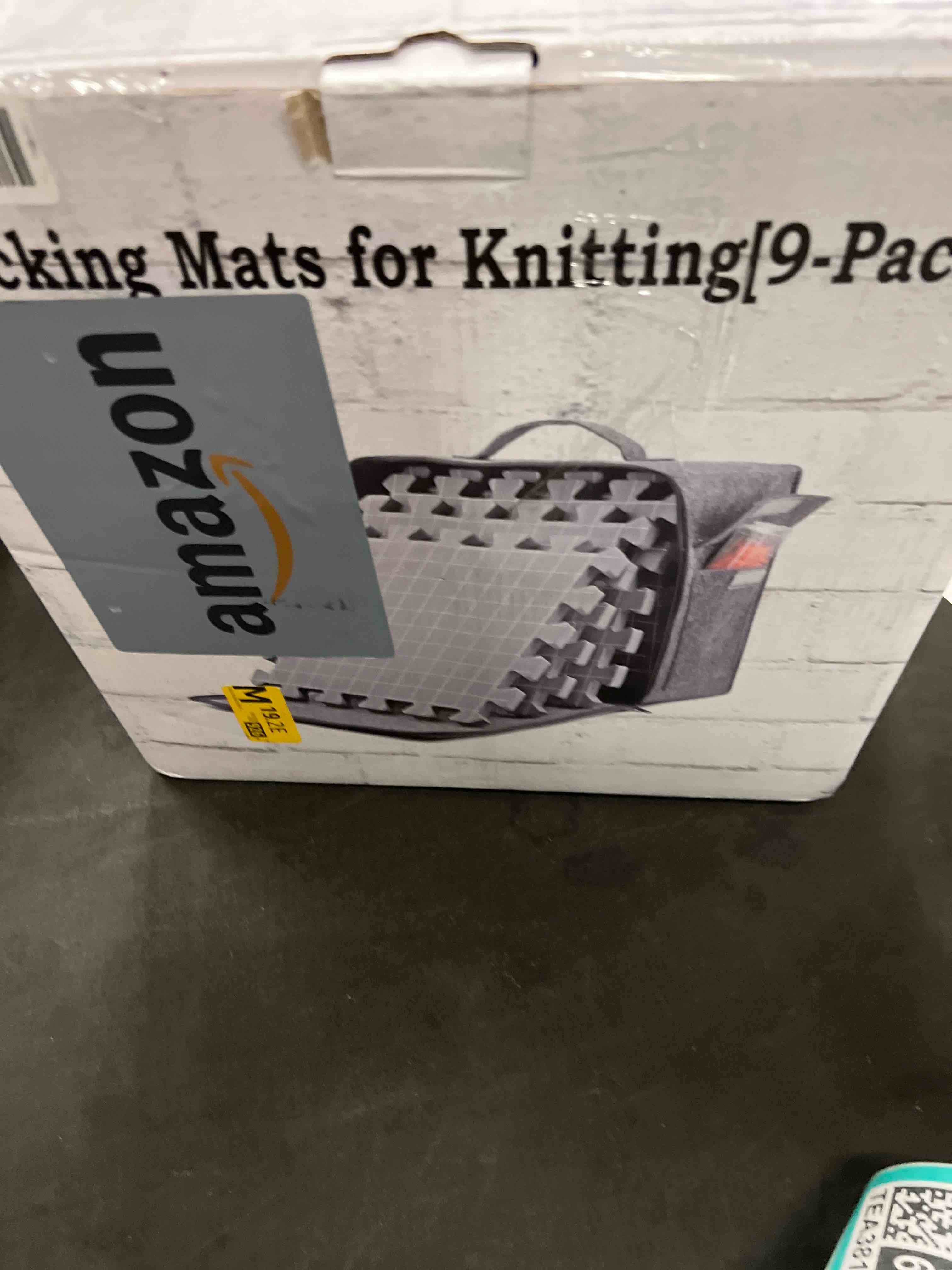 Condition photo showing Good Condition for Blocking Mats for Knitting[9-Pack], Extra Thick Blocking Boards with Grids for Crochet Projects or Needlepoint, Knitting Mats with 100 T-pins and Non-Oven Storage Bag Pack of 9