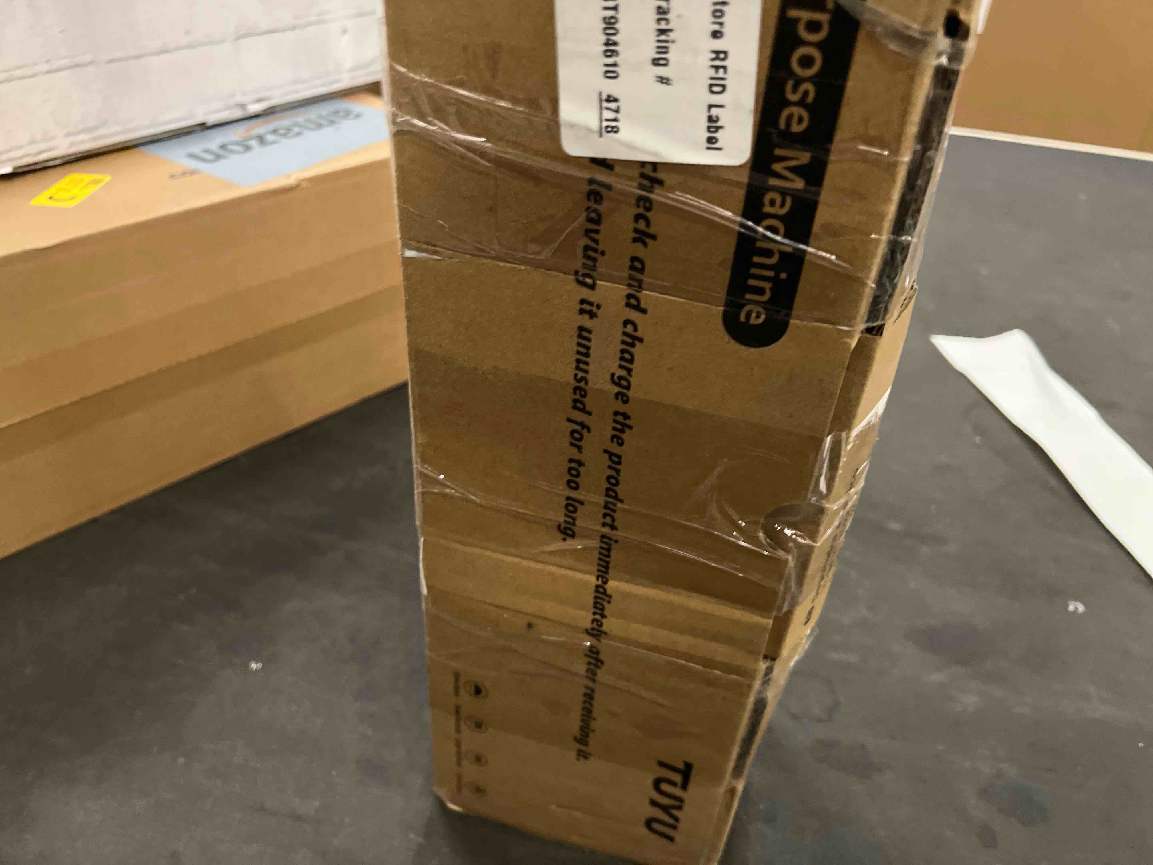 Condition photo showing Good Condition for TUYU Electric Spin Scrubber, Full-Body IPX7 Waterproof Bathroom Scrubber with Power LCD Display, Adjustable Extension Handle, Cordless Shower Cleaner Brush for Bathtub Kitchen Wall Cleaning Black