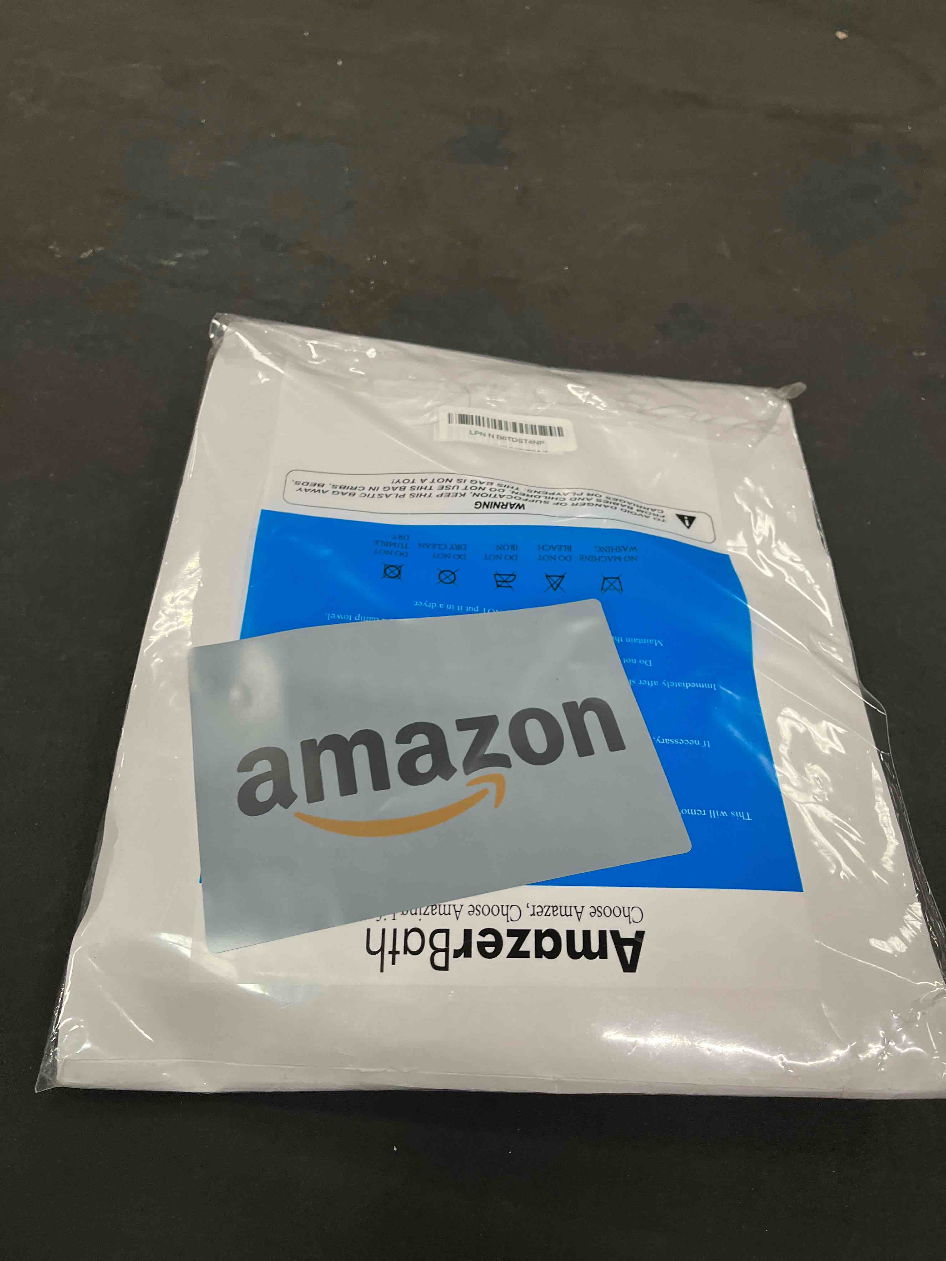 Condition photo showing Good Condition for AmazerBath Extra Long Shower Curtain Liner 72x108, Clear Shower Curtain Liner Tall, Waterproof Plastic Shower Liner, Washable PEVA Shower Curtain with 3 Magnets and 12 Rustproof Metal Grommets Clear 72"W x 108"L (Pack of 1)