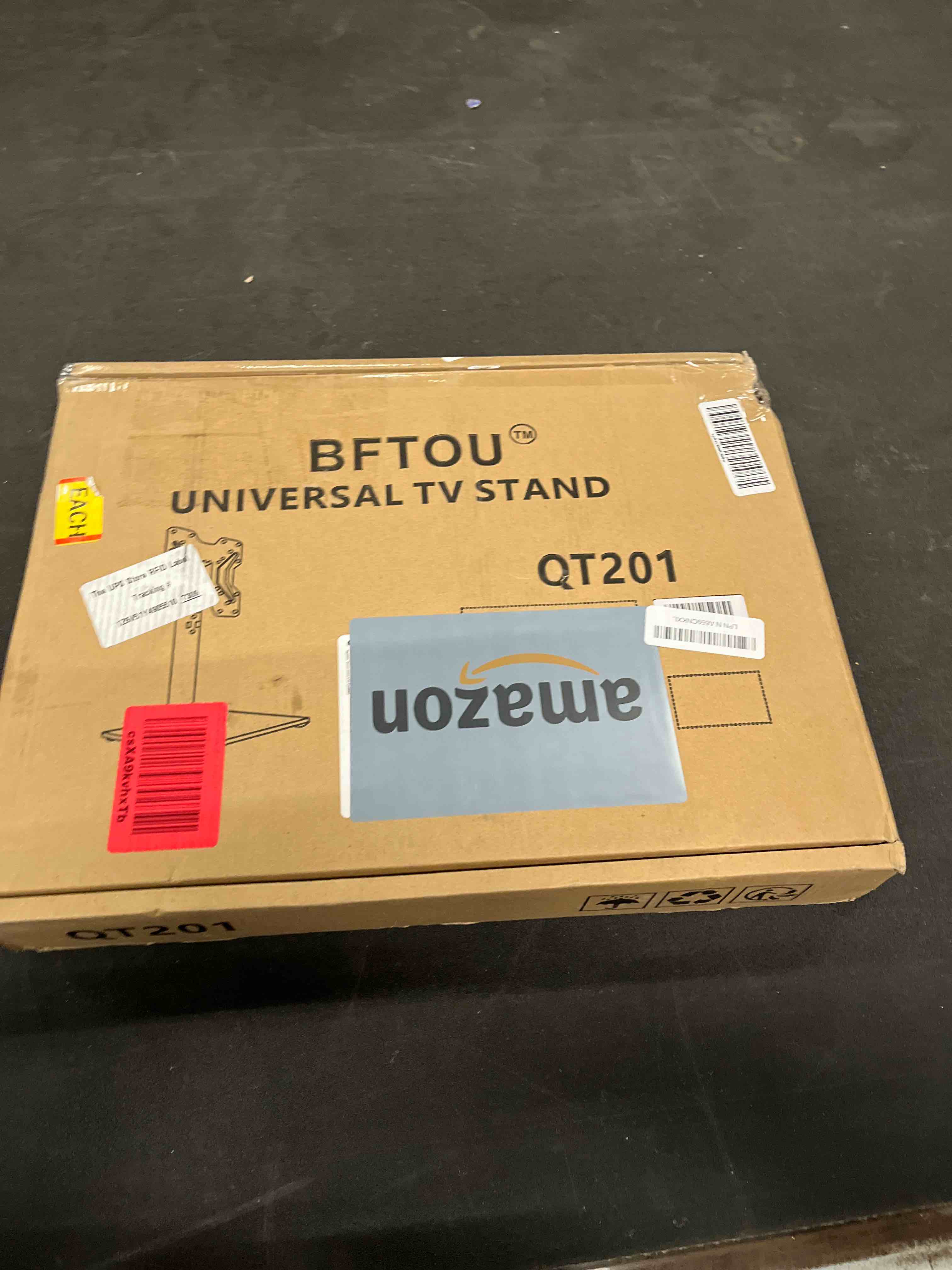 Condition photo showing Good Condition for Universal TV Stand for 13"–43" TVs Swivel 4 Level Height Adjustable Table Top TV Mount Stand Holds up to 77lbs