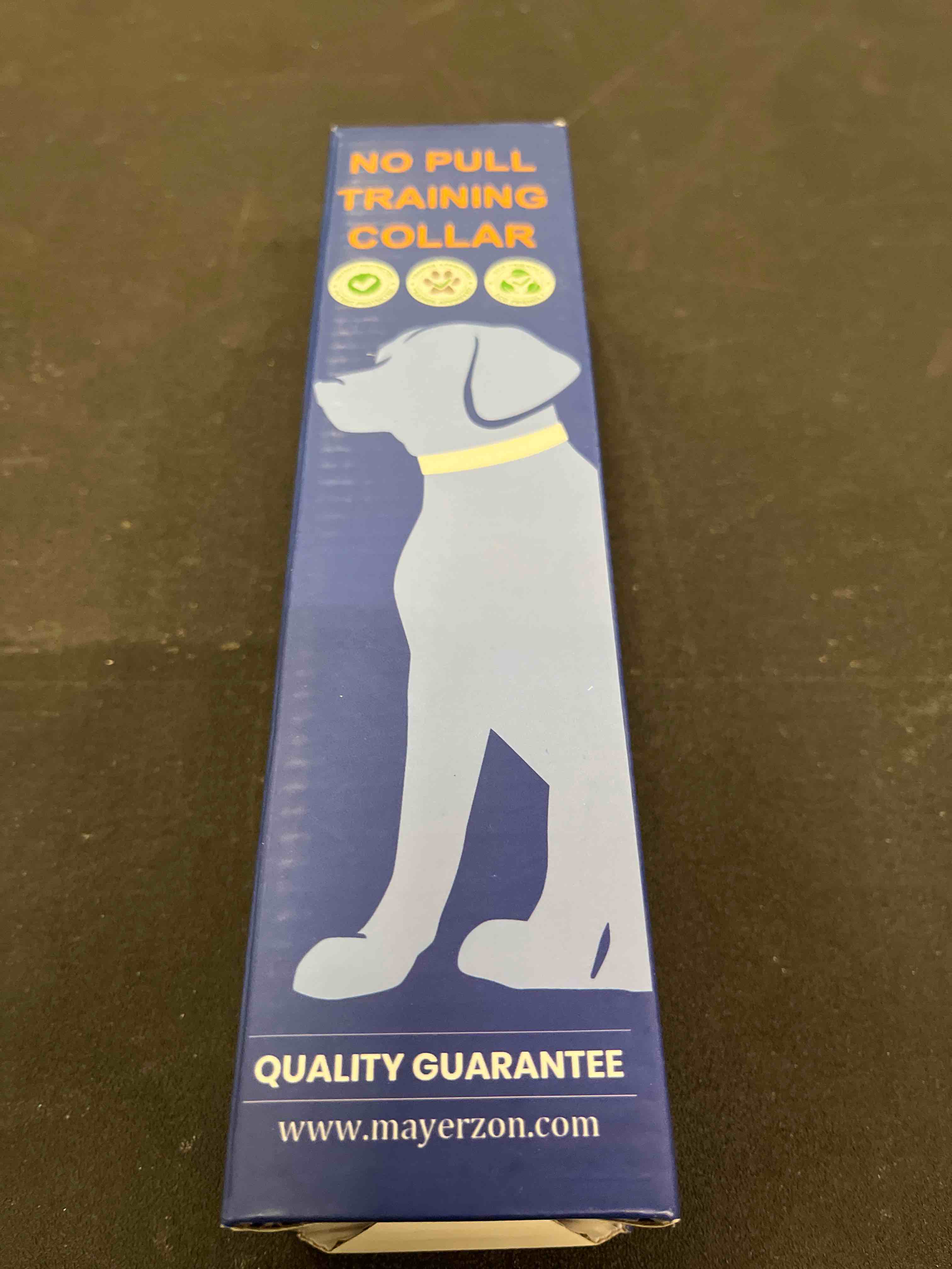 Condition photo showing Good Condition for Mayerzon Dog Collar, Patented Martingale No Pull Collar for Small Medium Large Dogs with Buckle for Walking Training, Hidden Design (Black, Medium,2.5mm,20-Inch,14.5-18.5" Neck) Black Medium,2.5mm,20-Inch,14.5-18.5"Neck