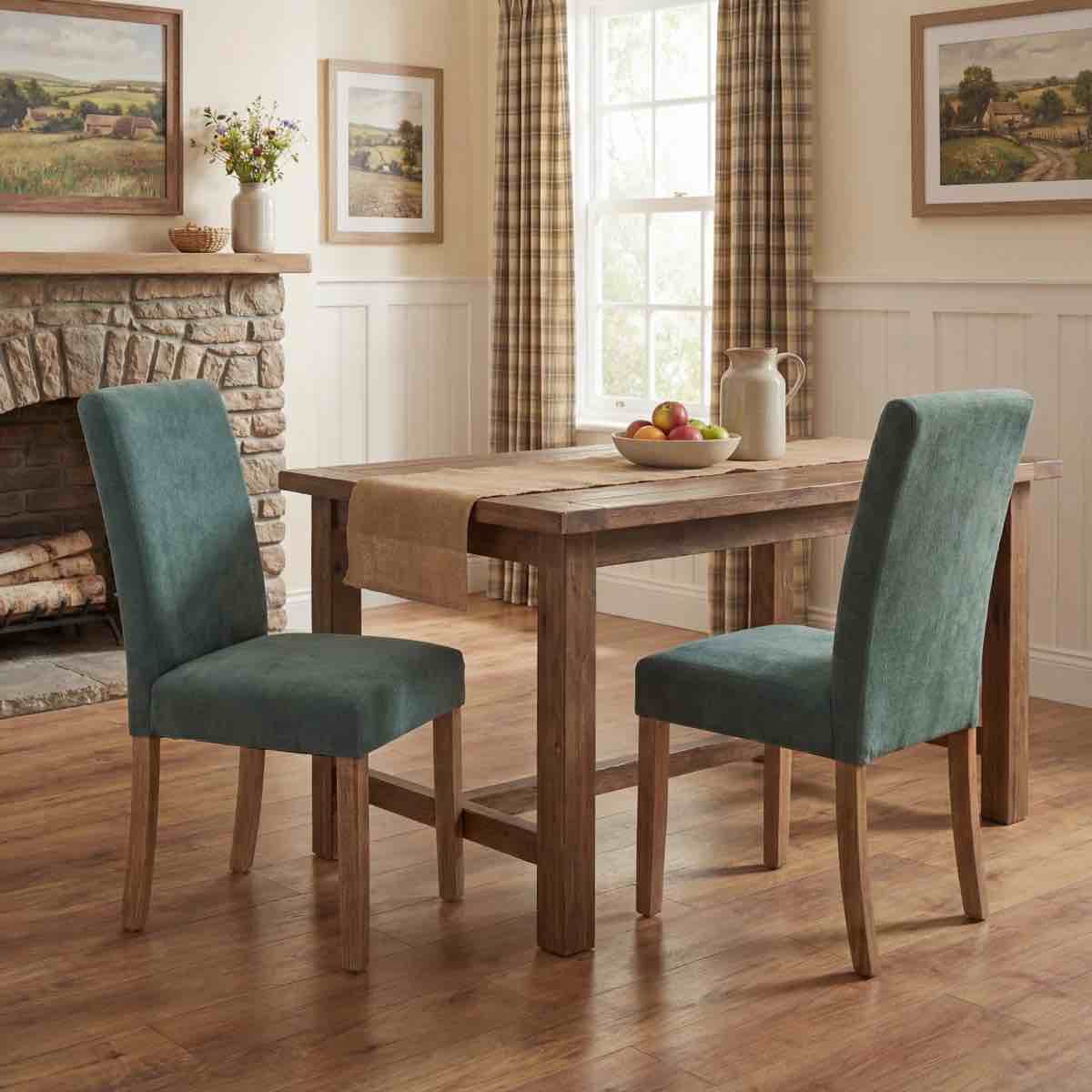 fabric upholstered dining chairs high back parsons kitchen chairs with solid wood feet
