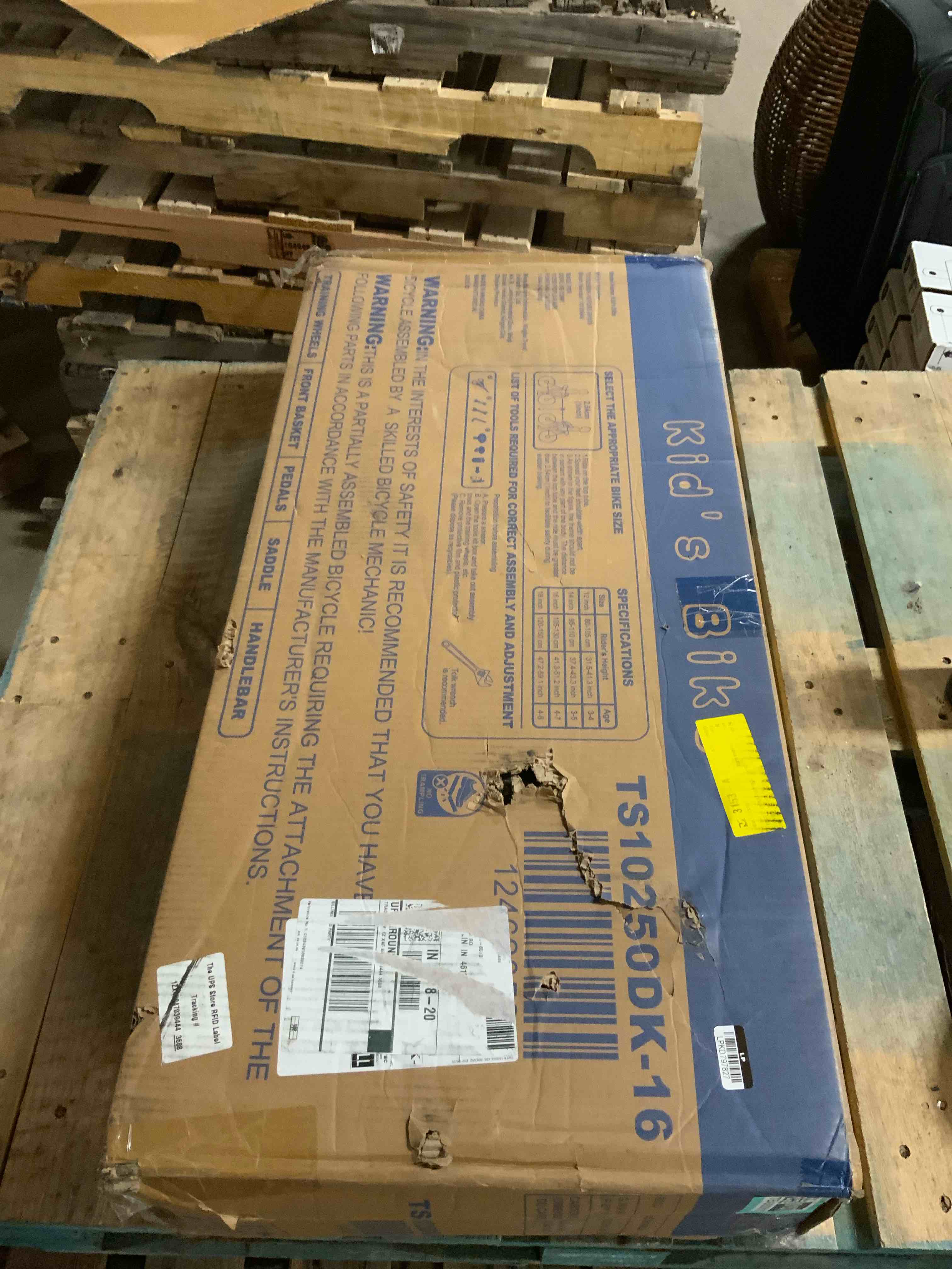 Condition photo showing Good Condition for OLAKIDS, 16 INCH KIDS BIKE