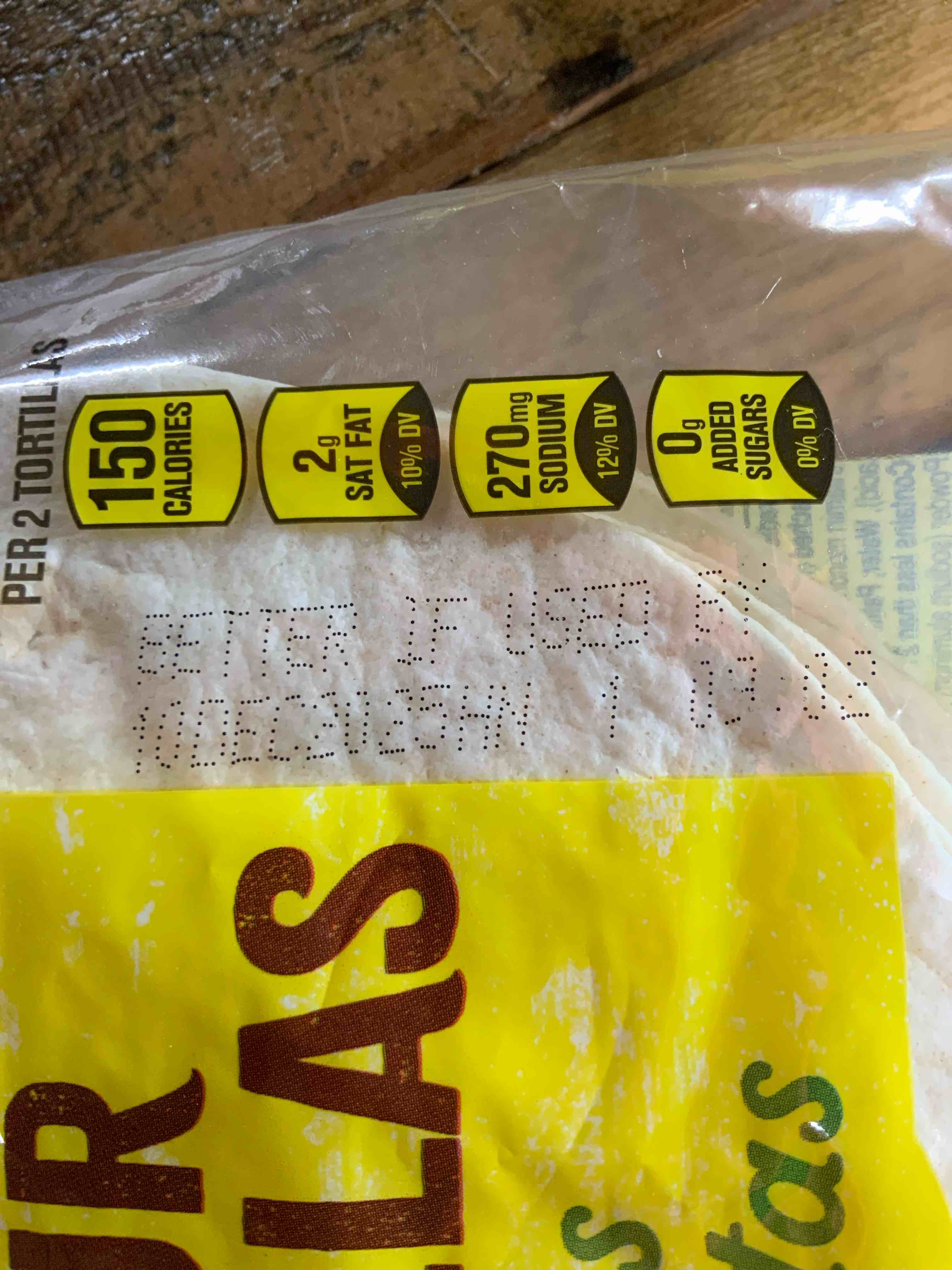 Condition photo showing New/Like New for Old El Paso Flour Tortillas - 10 CT