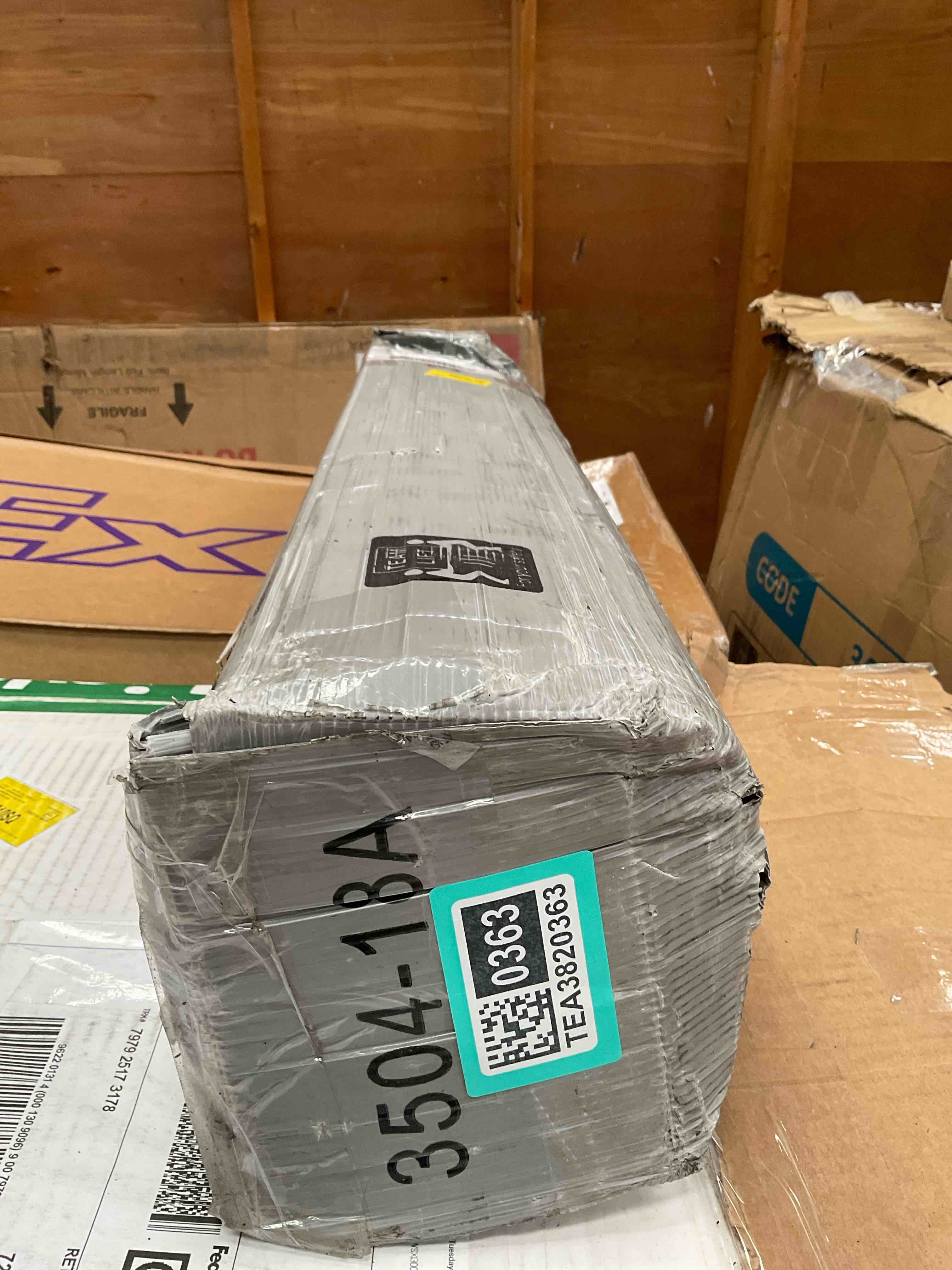 Condition photo showing Good Condition for (INCOMPLETE) Roseann 18” Heavy Duty Steel Platform Bed Frame with Round Corners, No Box Spring Needed, Noise Free