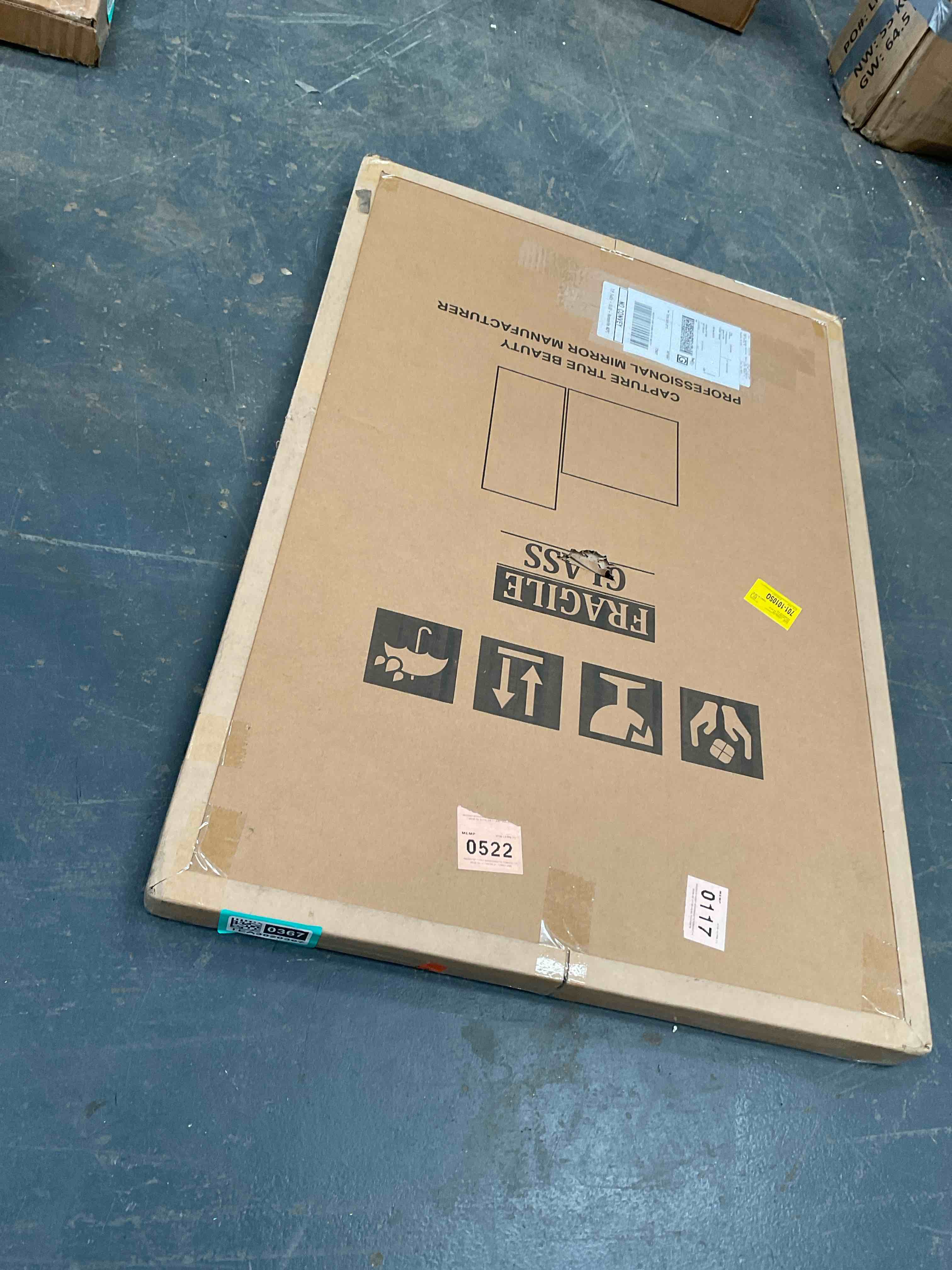 Condition photo showing Good Condition for Frameless Dimmable Bathroom LED Mirror with Anti-Fog 3 Colors Adjustable