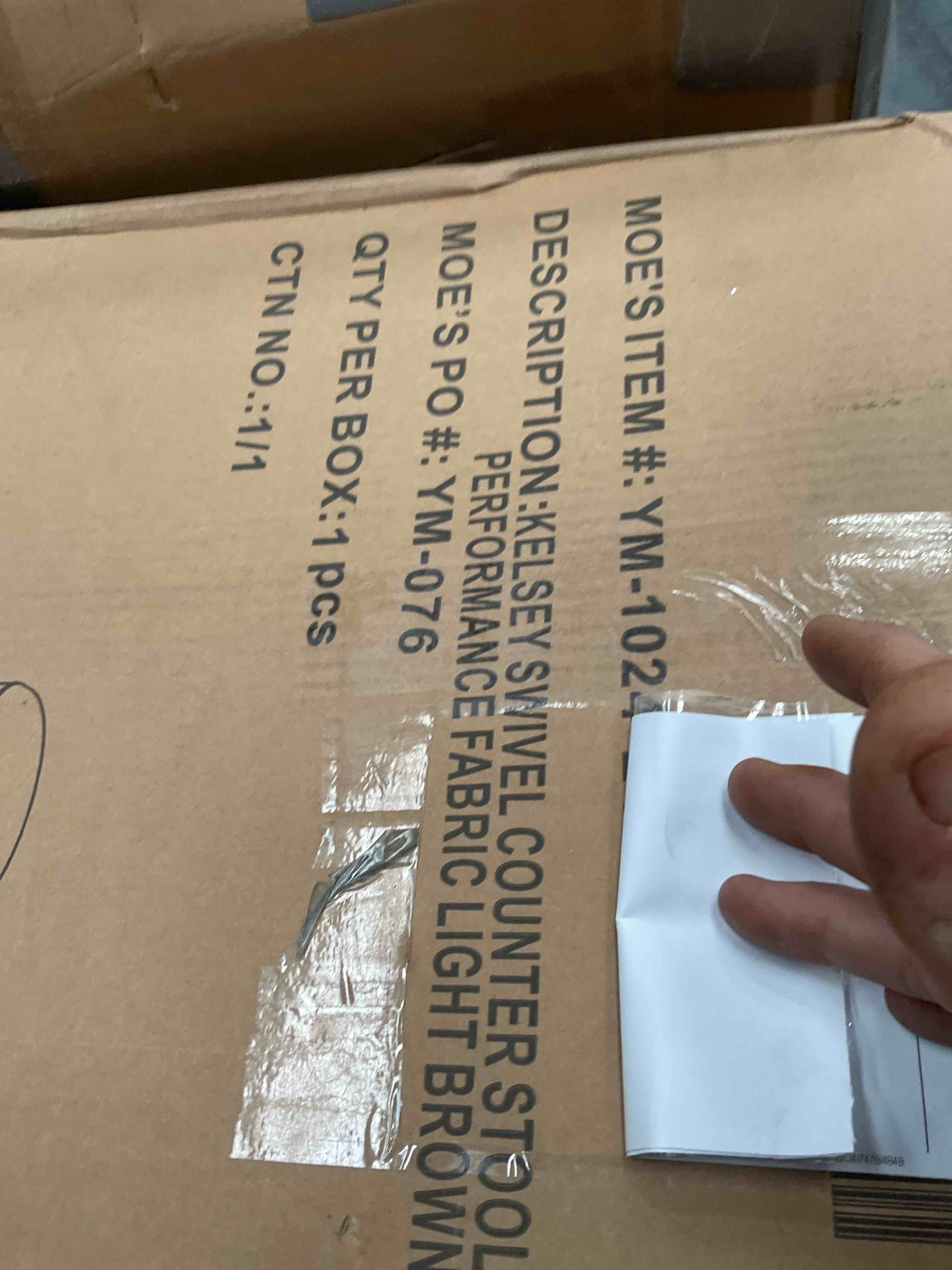 Condition photo showing Good Condition for Kelsey swivel counter stool