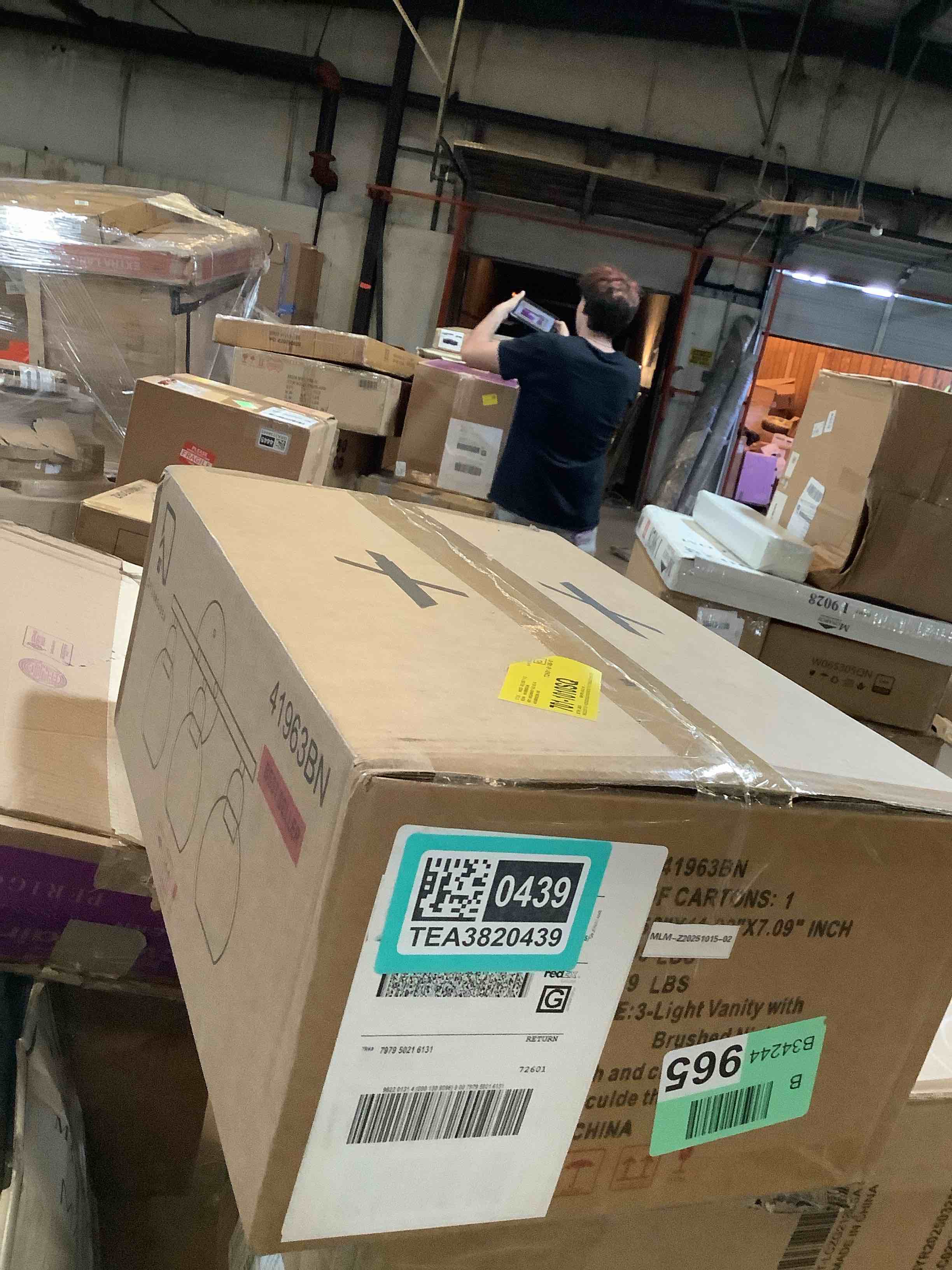 Condition photo showing Good Condition for Daryll 3 - Light Dimmable Vanity Light (“Fixture Only No Mirror “)