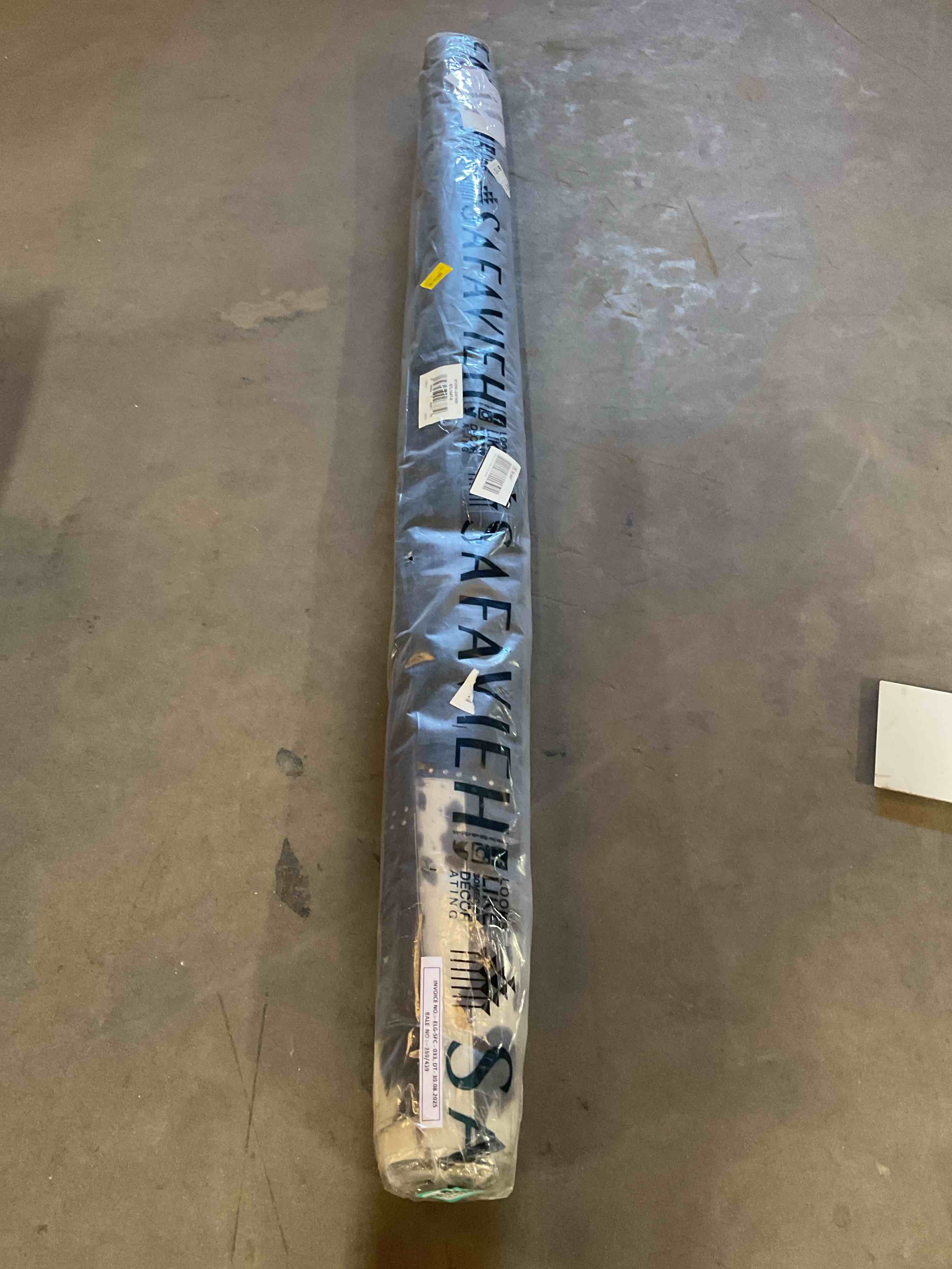 Condition photo showing Good Condition for Studio Leather Hand Woven Hair On Leather Rug