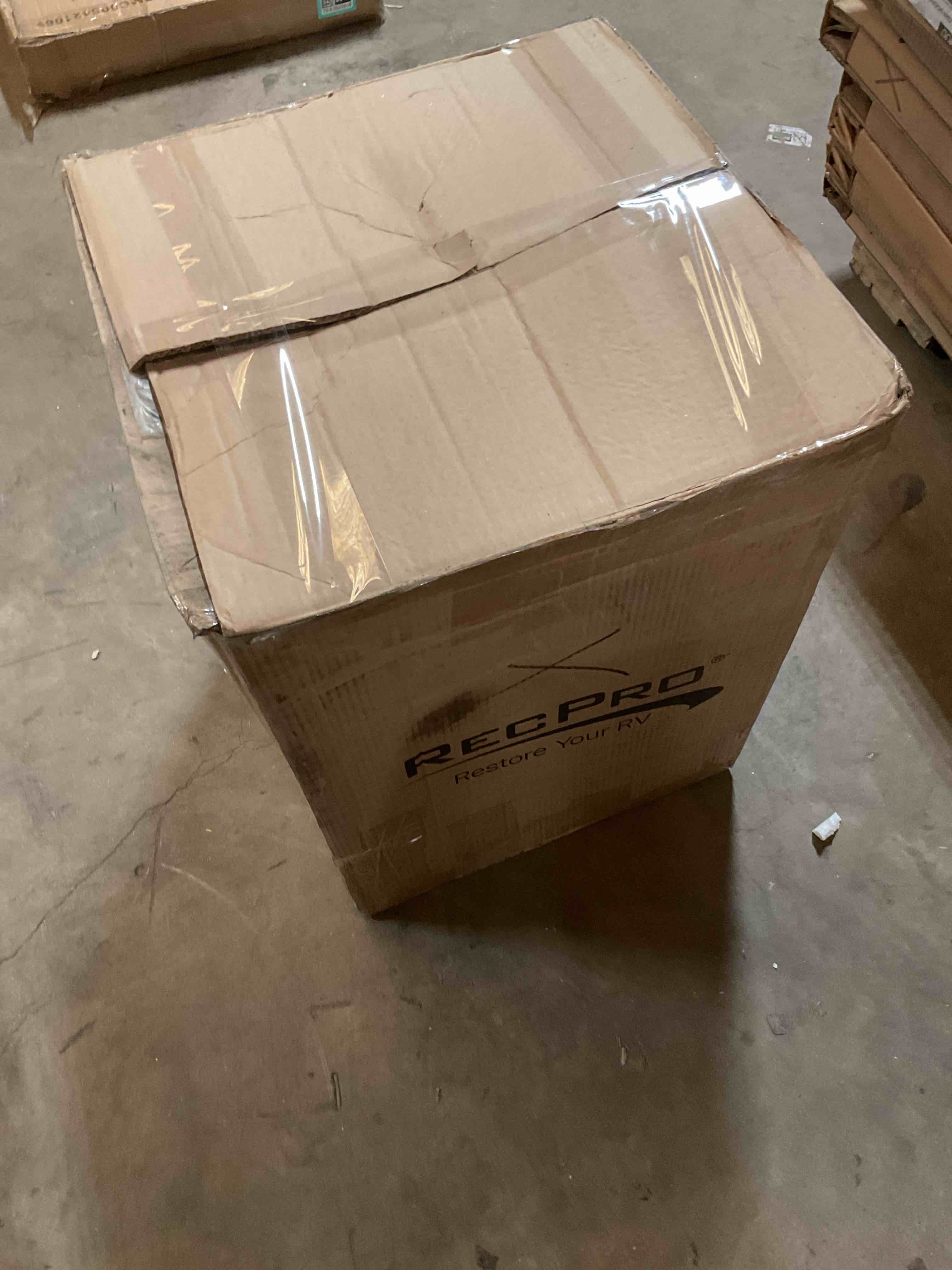 Condition photo showing Good Condition for Reciprocal RV Microwave 9 Cubic Ft Black Microwave with Trim Kit