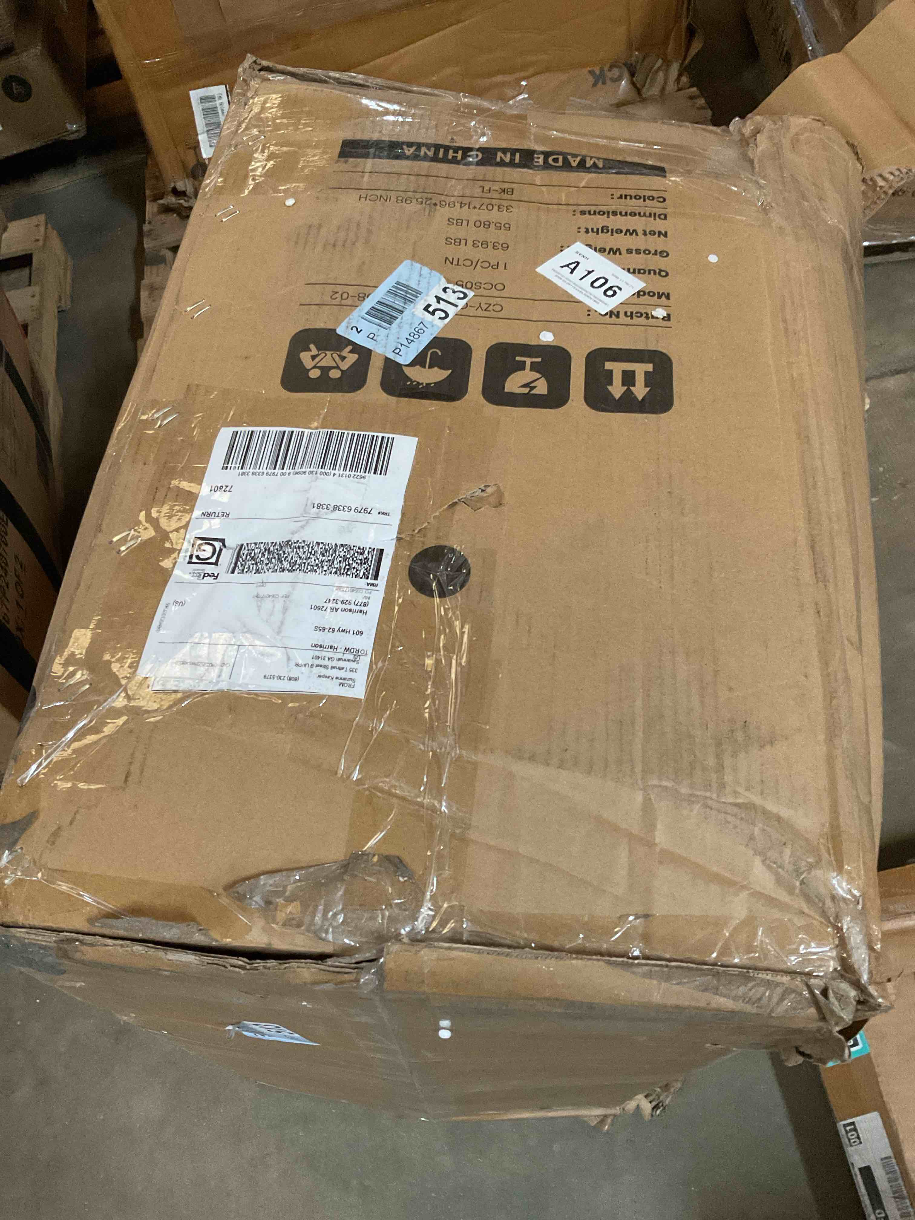 Condition photo showing Good Condition for Big and Tall Office Chair Massage, Heavy Duty Extra Wide Seat Desk Chair with 3D Kneading Massage \u0026 Heat, Ergonomic Executive Chair with Thick Spring Cushion
