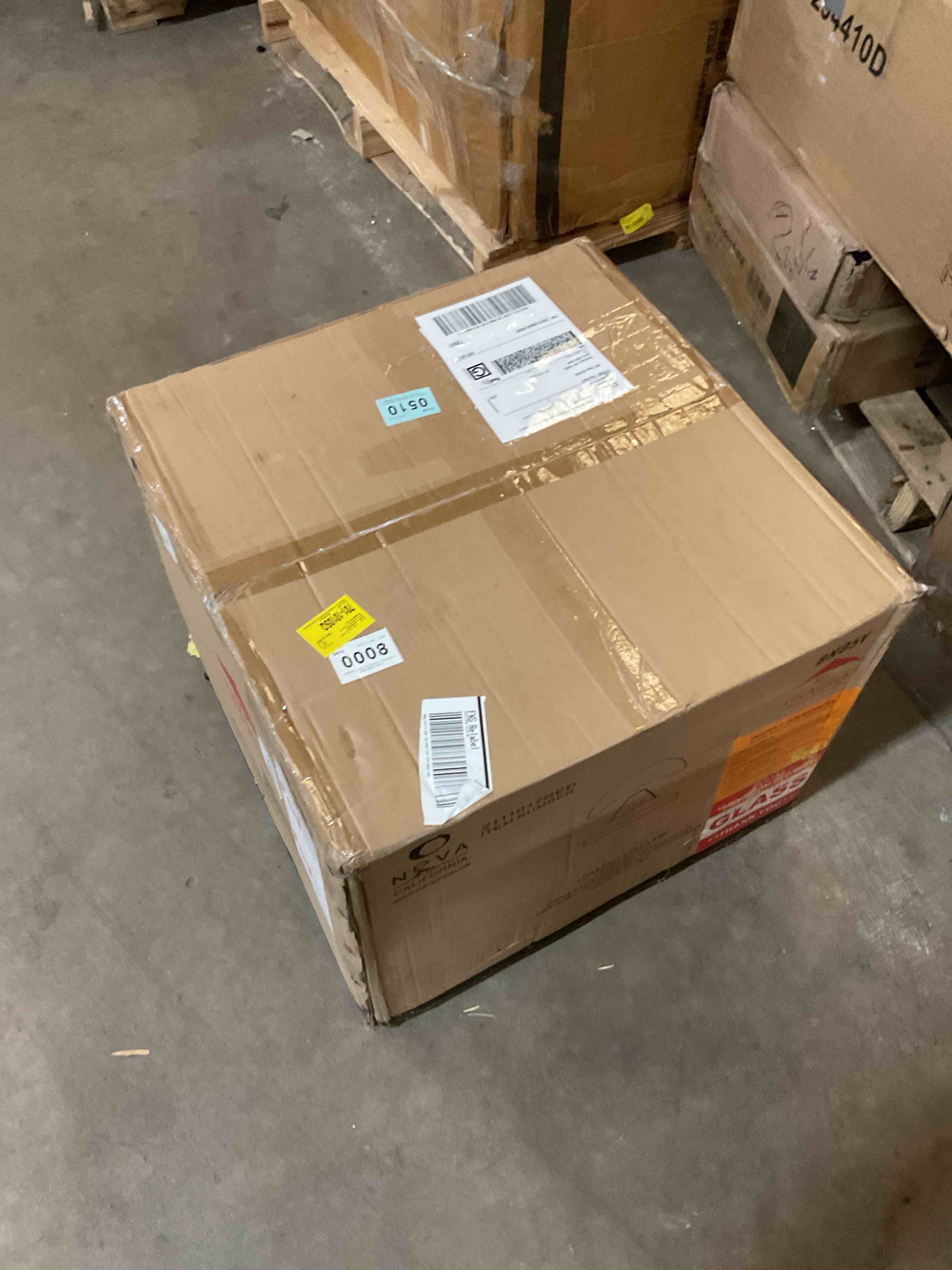 Condition photo showing Good Condition for Luna Bella Arc Floor Lamp - 92", Marble base, Dimmer