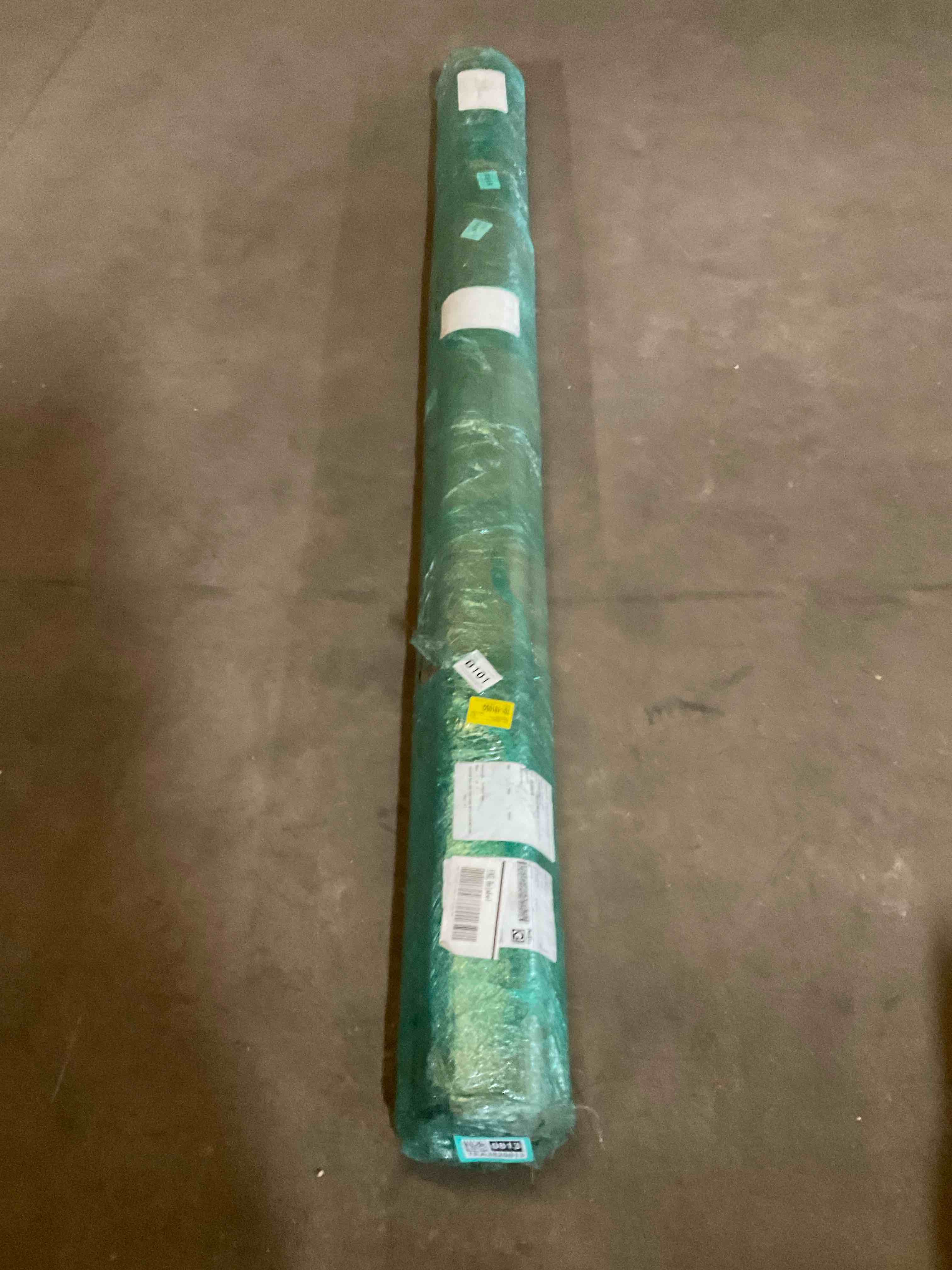 Condition photo showing Good Condition for 8 ft green chain link fence terminal post, terminal post with 2-3/8” outside diameter, chain link fence parts, hardware, accessories, pack of 5