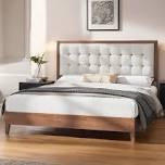 behka upholstered platform bed