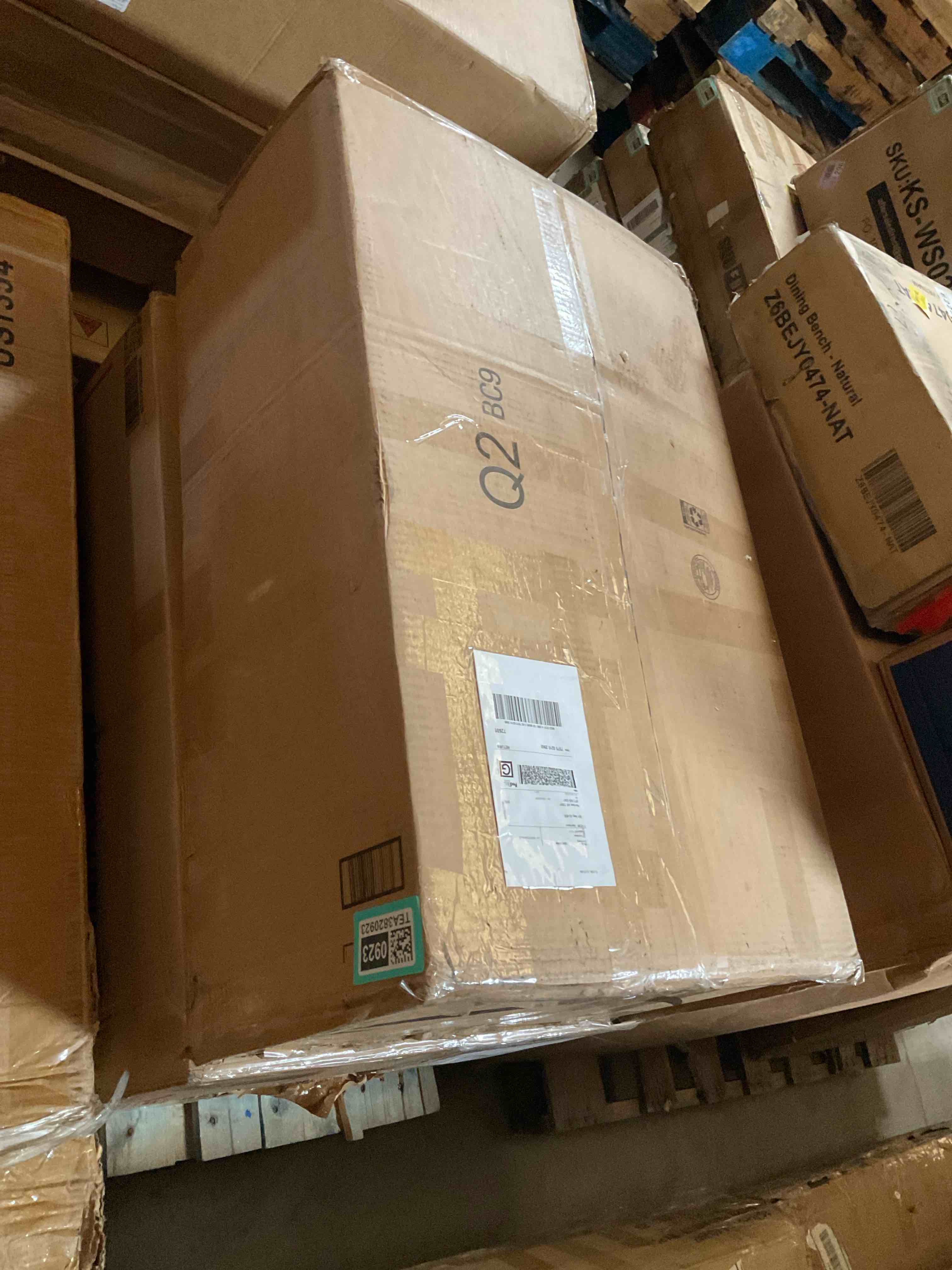 Condition photo showing Good Condition for (cushions only) 77" pull out sofa bed, 3-in-1 convertible sleeper sofa with teddy chaise