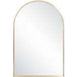 arched bathroom mirror vanity wall mirror,high-strength tempered glass and aluminum alloy framed french cleat mounted wall & bathroom mirror
