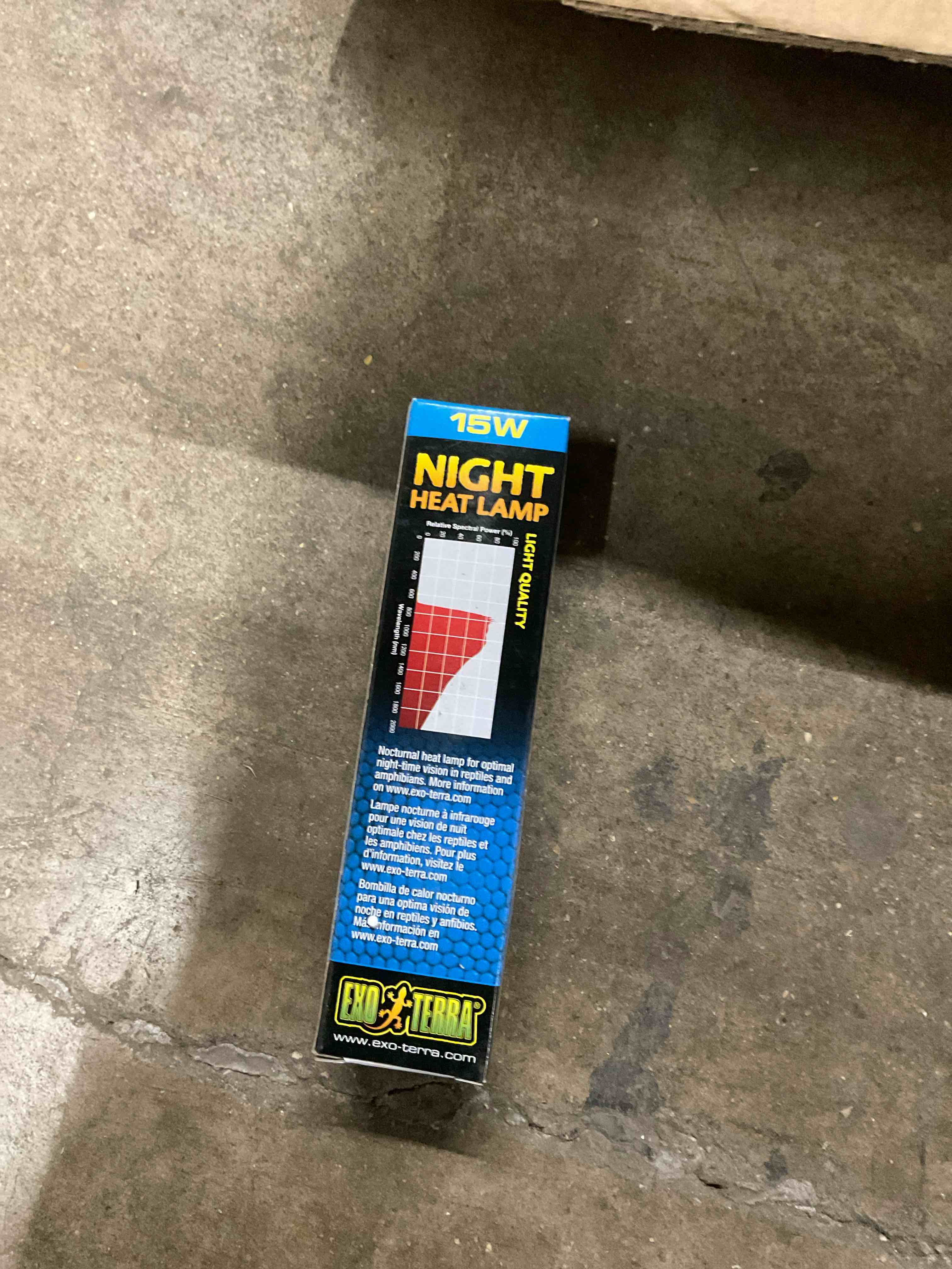Condition photo showing Good Condition for exoterra 15w night heat bulb