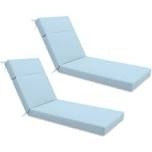Chaise Lounge Cushions, Sky Blue