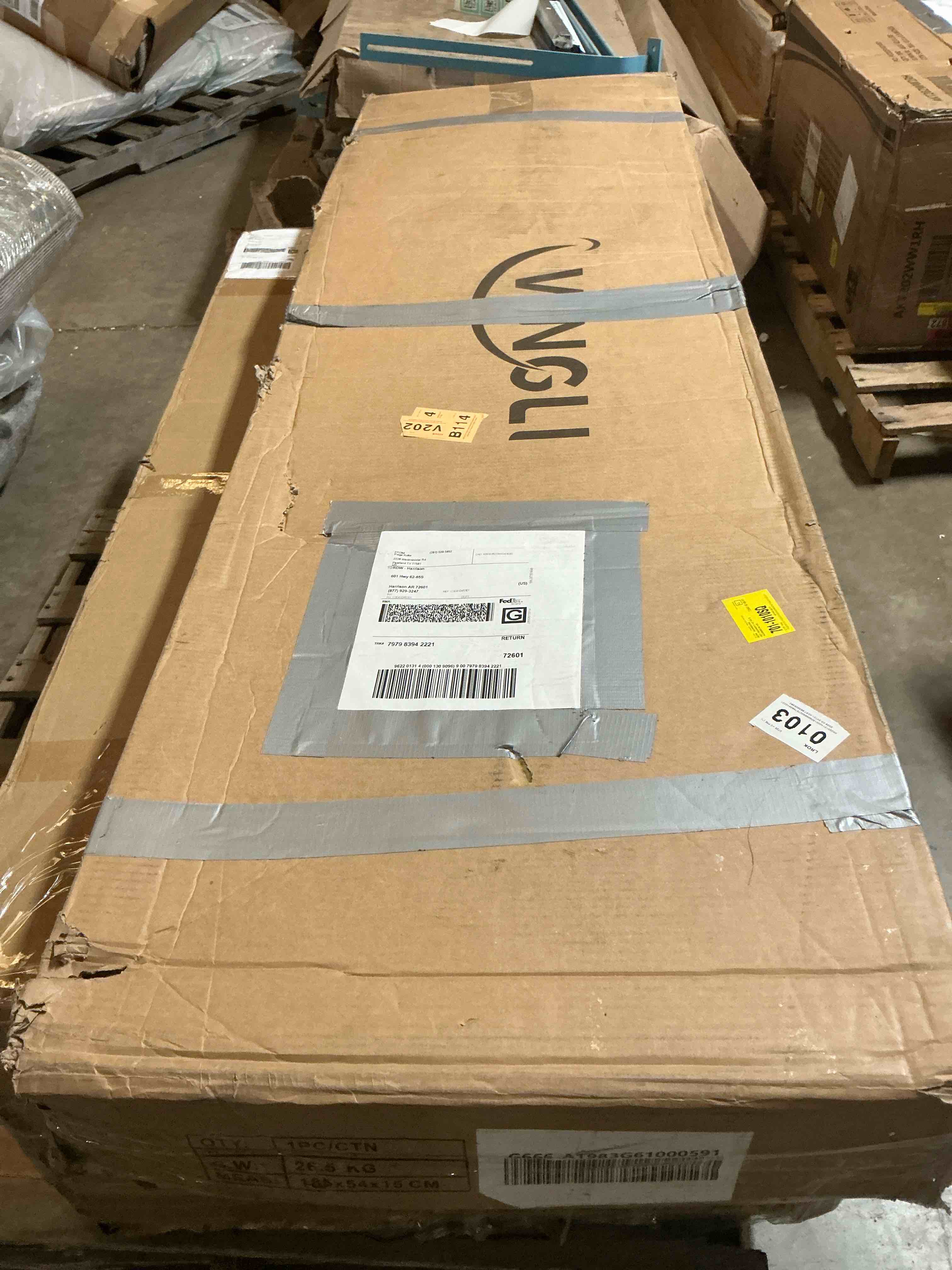 Condition photo showing Good Condition for 7ft wood garden arbor with door