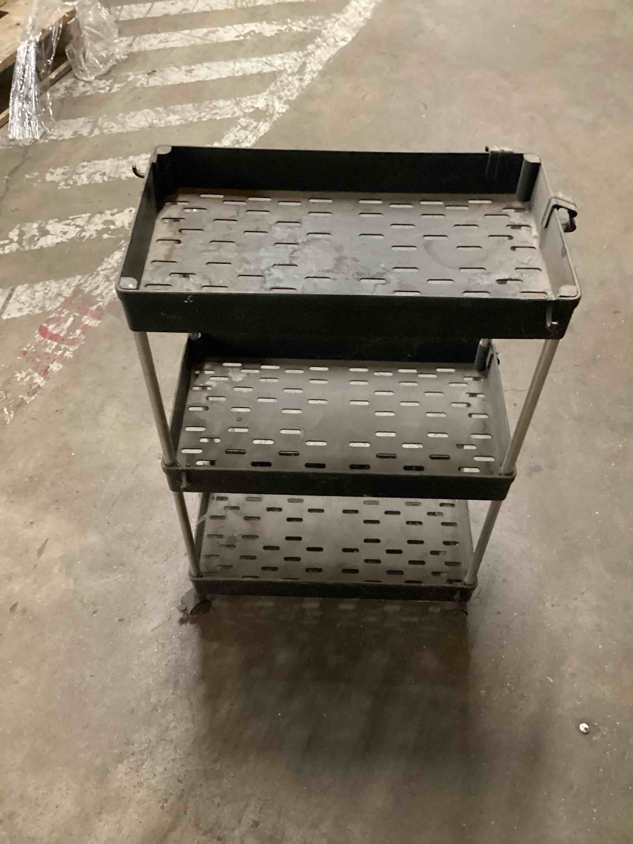 3 Tier Rolling Storage Shelf