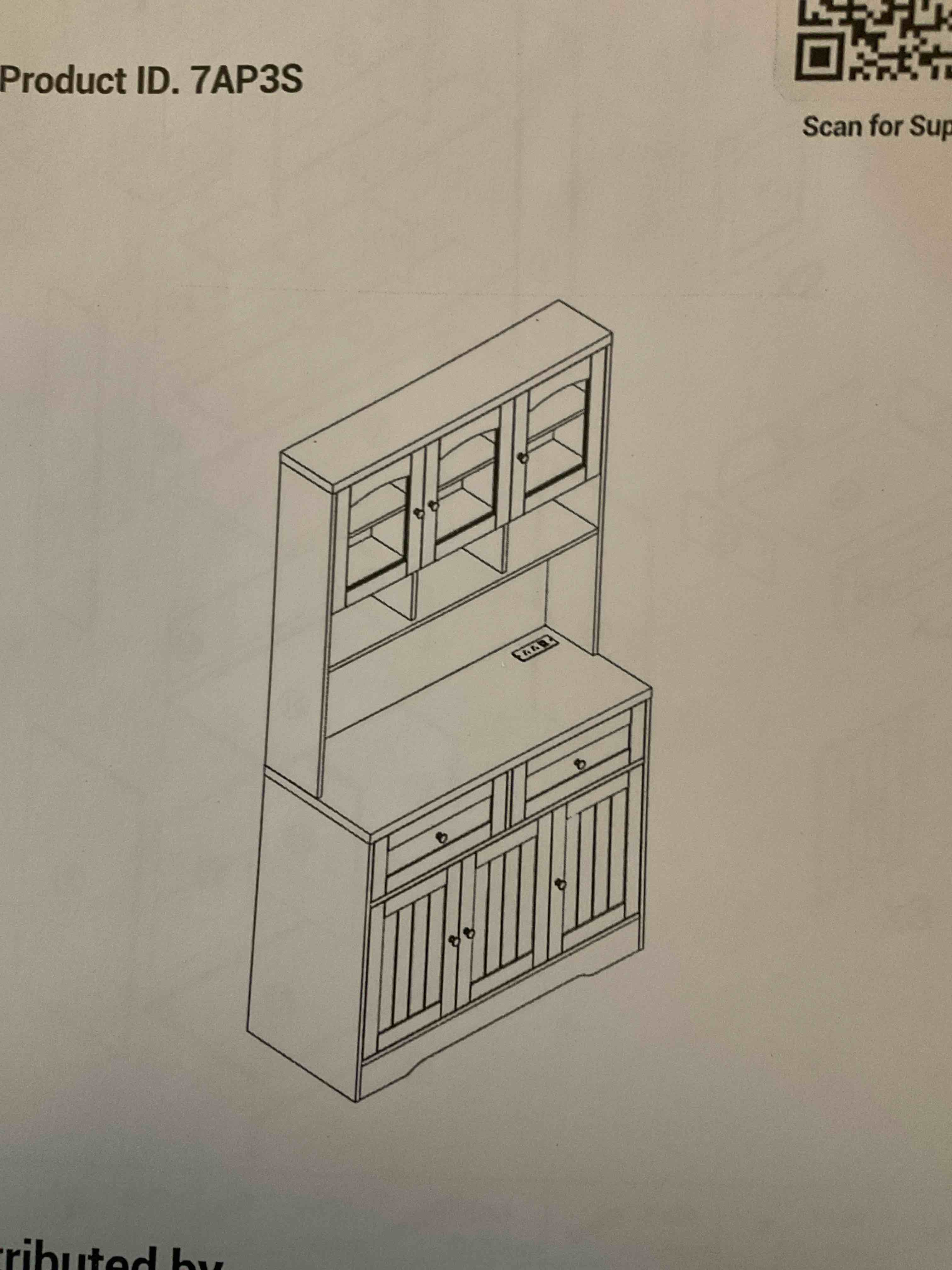 white cabinet