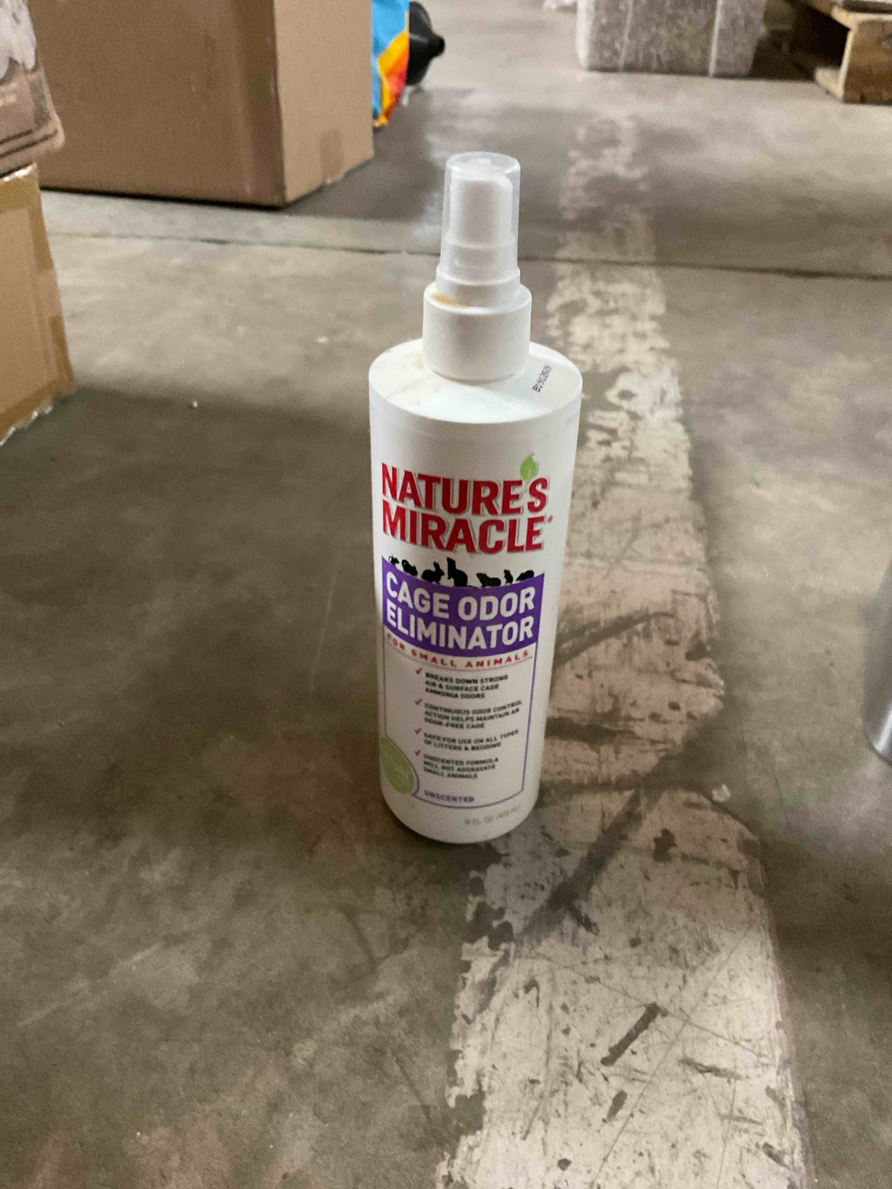 Natures Miracles Cage Odor Eliminator